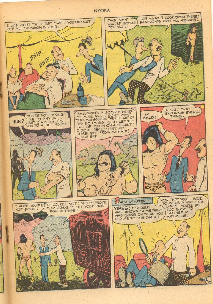Read online Nyoka the Jungle Girl (1945) comic -  Issue #46 - 27