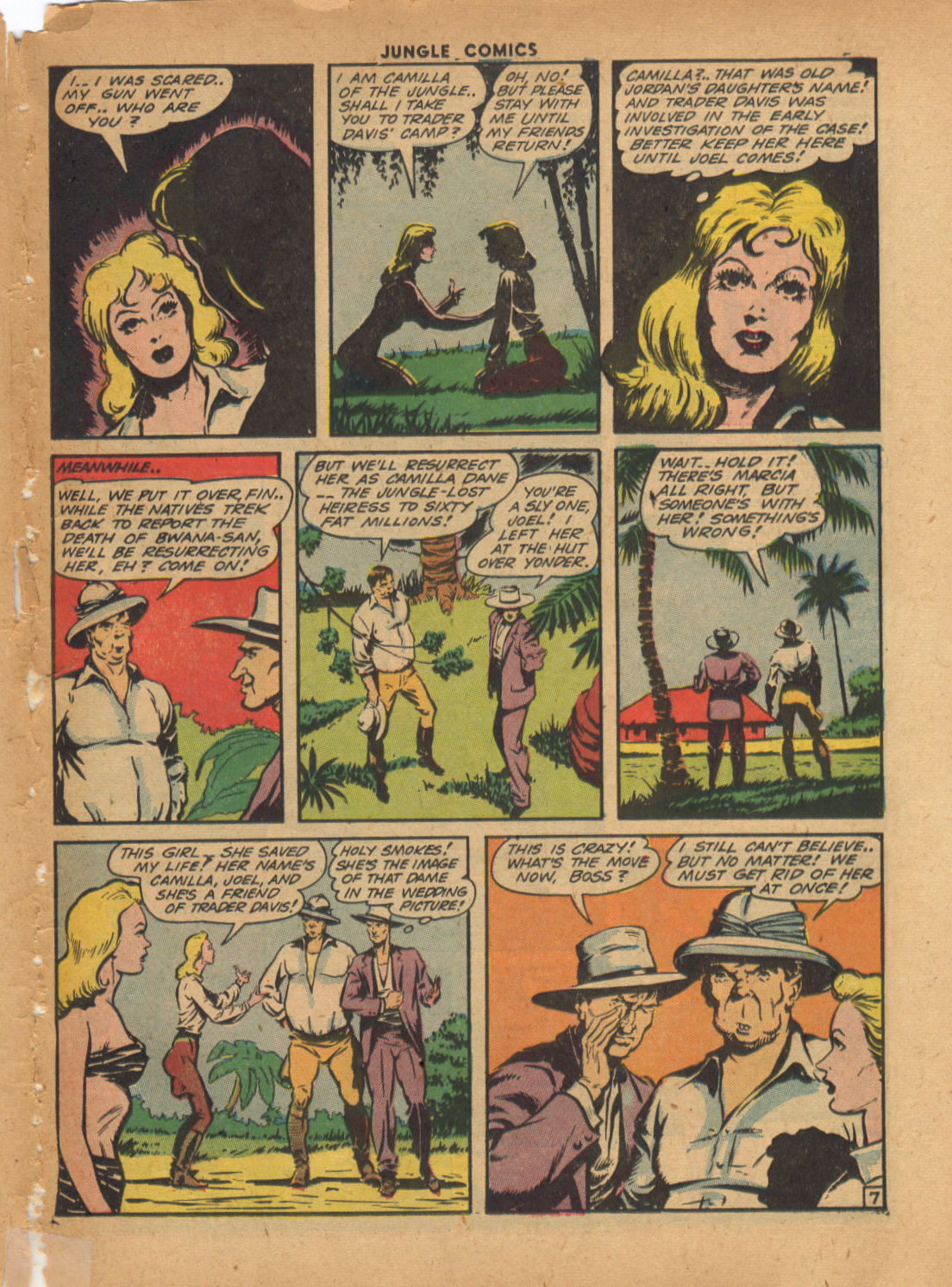 Read online Jungle Comics comic -  Issue #44 - 55