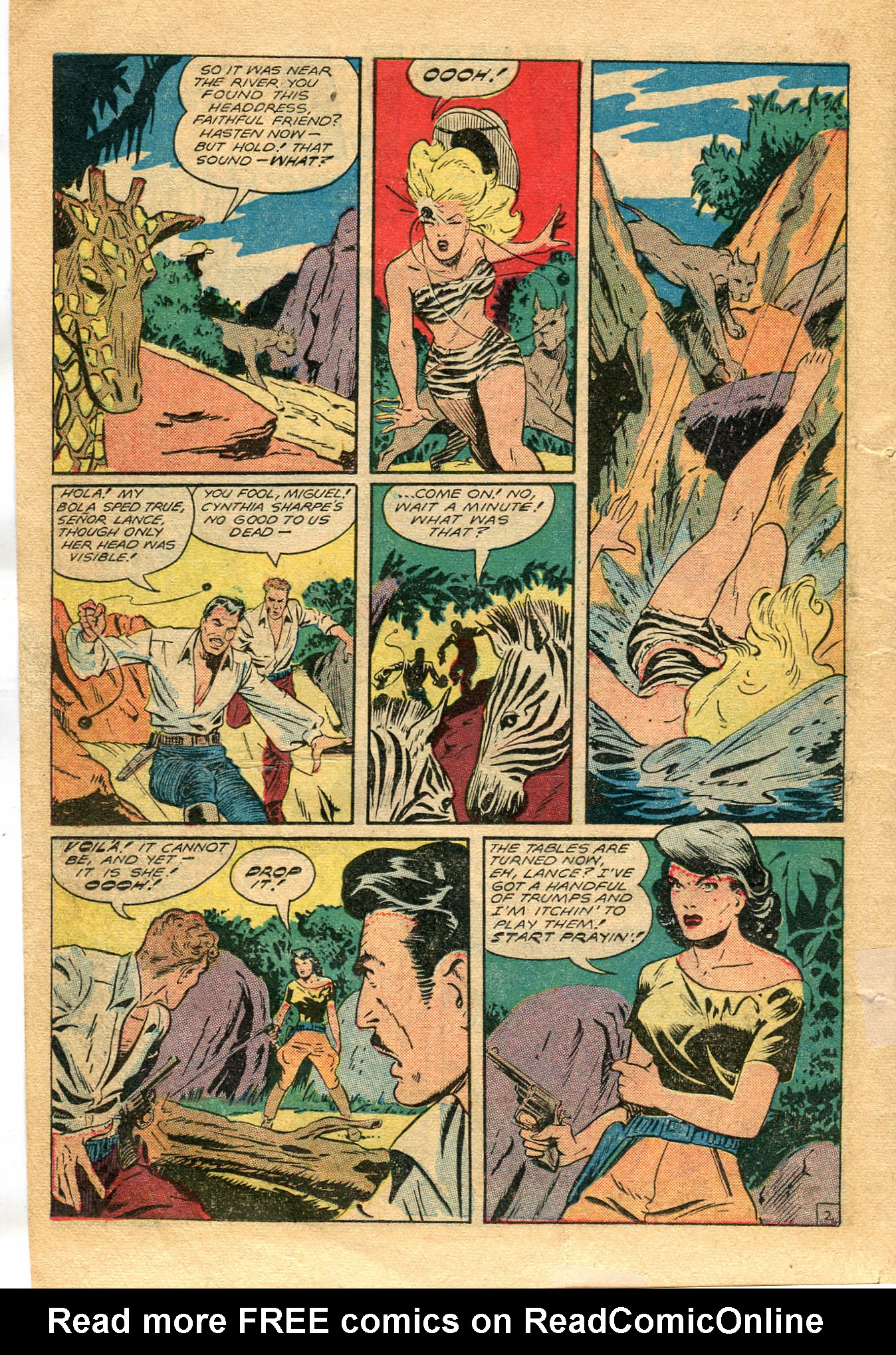 Read online Jungle Comics comic -  Issue #105 - 21