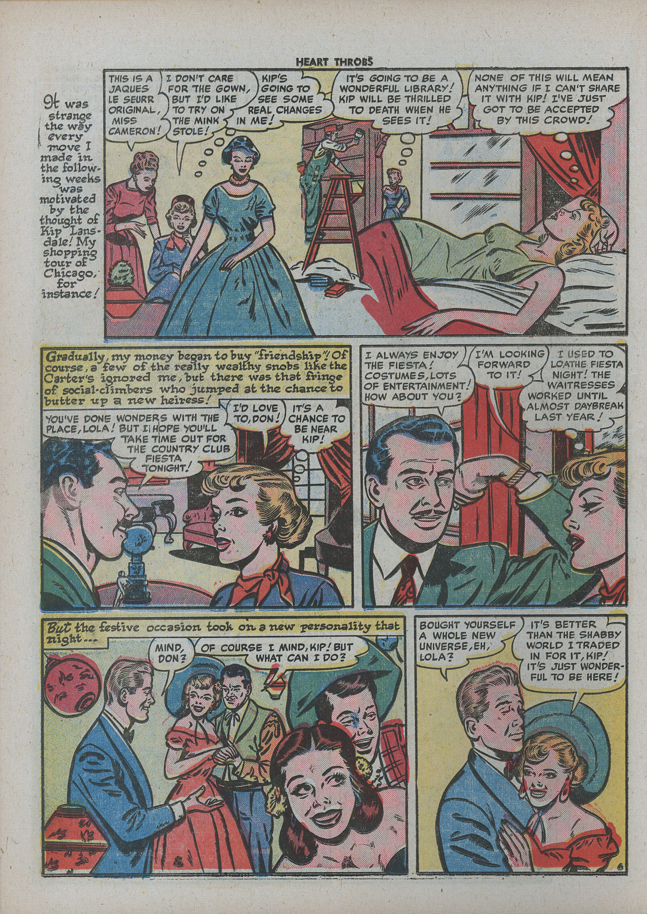 Read online Heart Throbs comic -  Issue #12 - 8