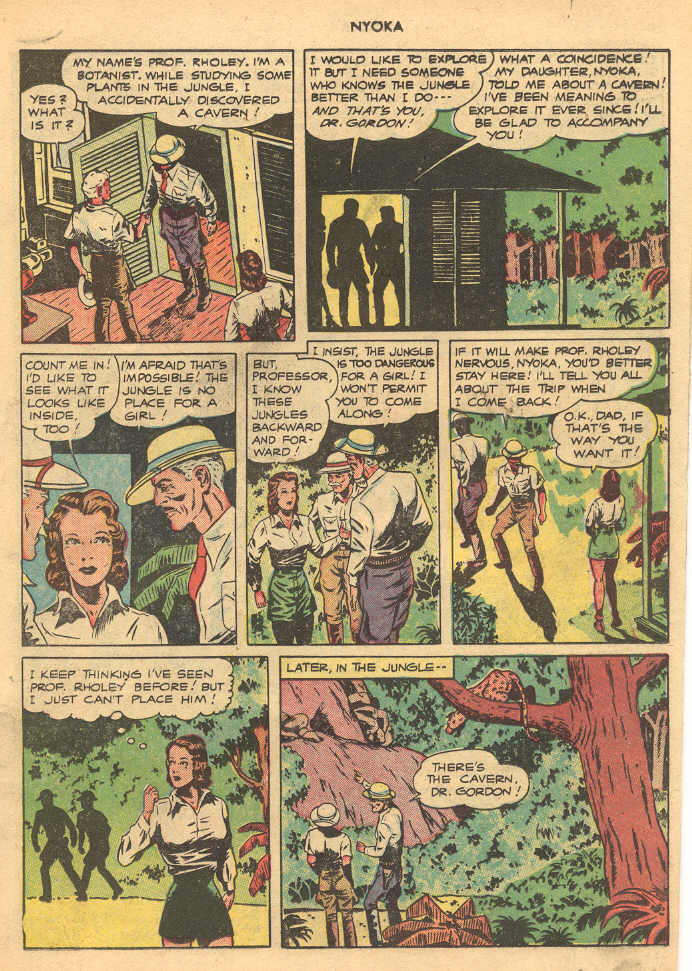Read online Nyoka the Jungle Girl (1945) comic -  Issue #10 - 27