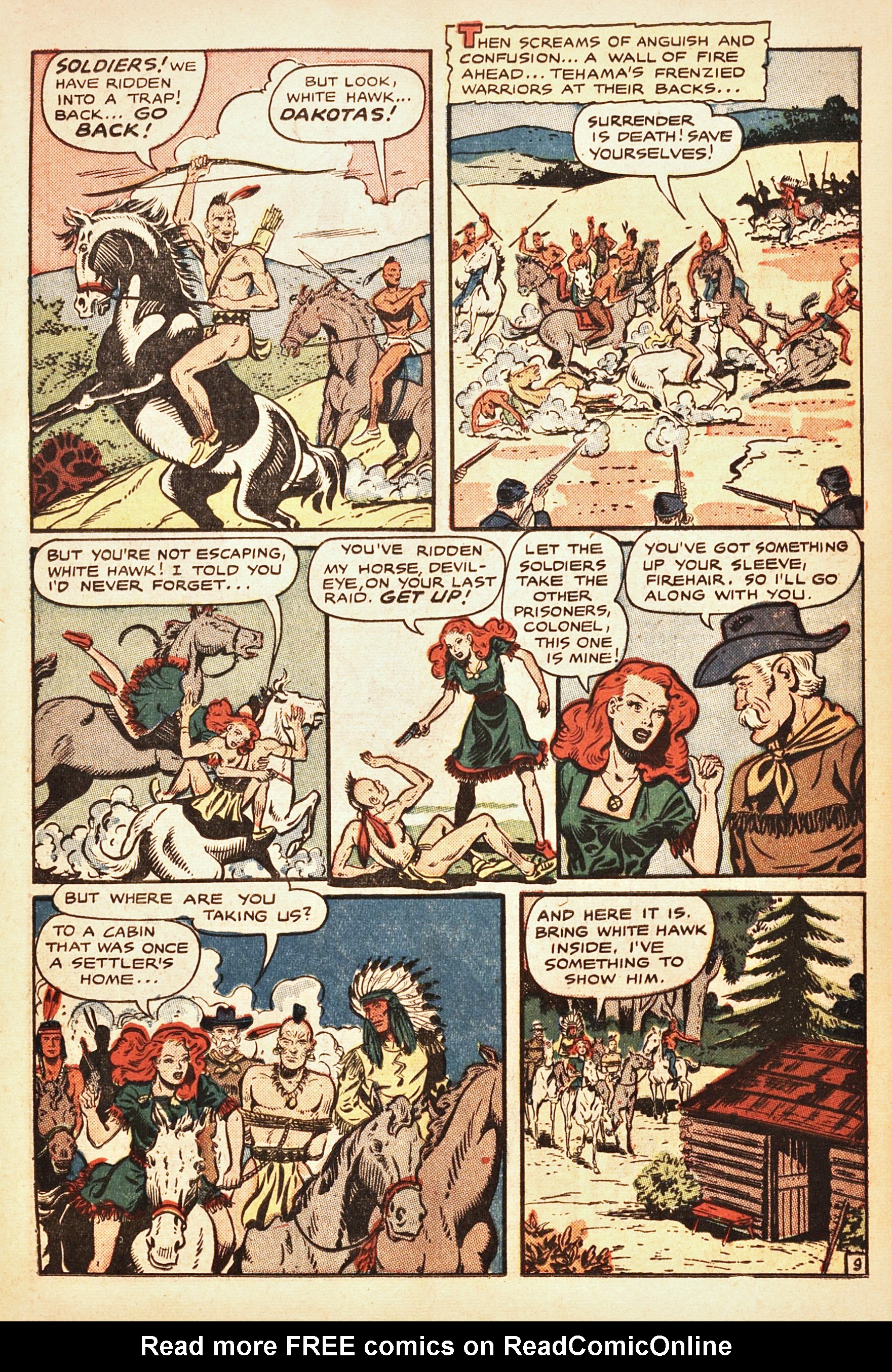 Read online Firehair (1951) comic -  Issue #7 - 11