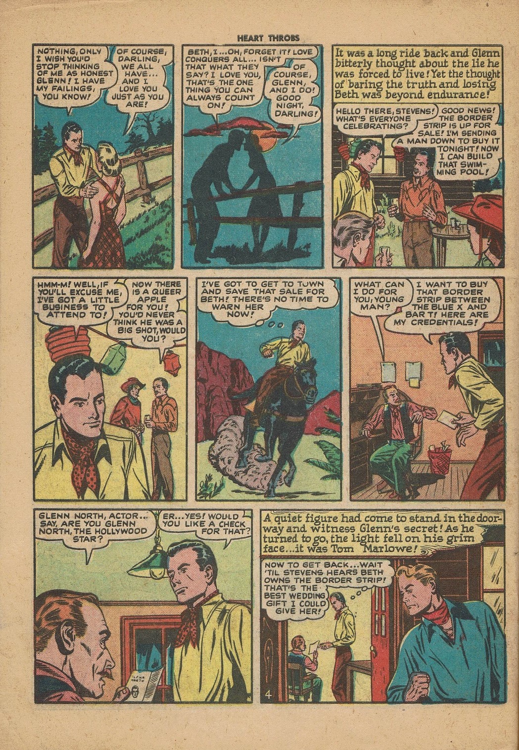 Read online Heart Throbs comic -  Issue #4 - 30