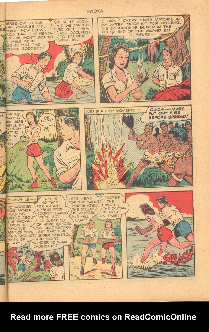 Read online Nyoka the Jungle Girl (1945) comic -  Issue #25 - 7