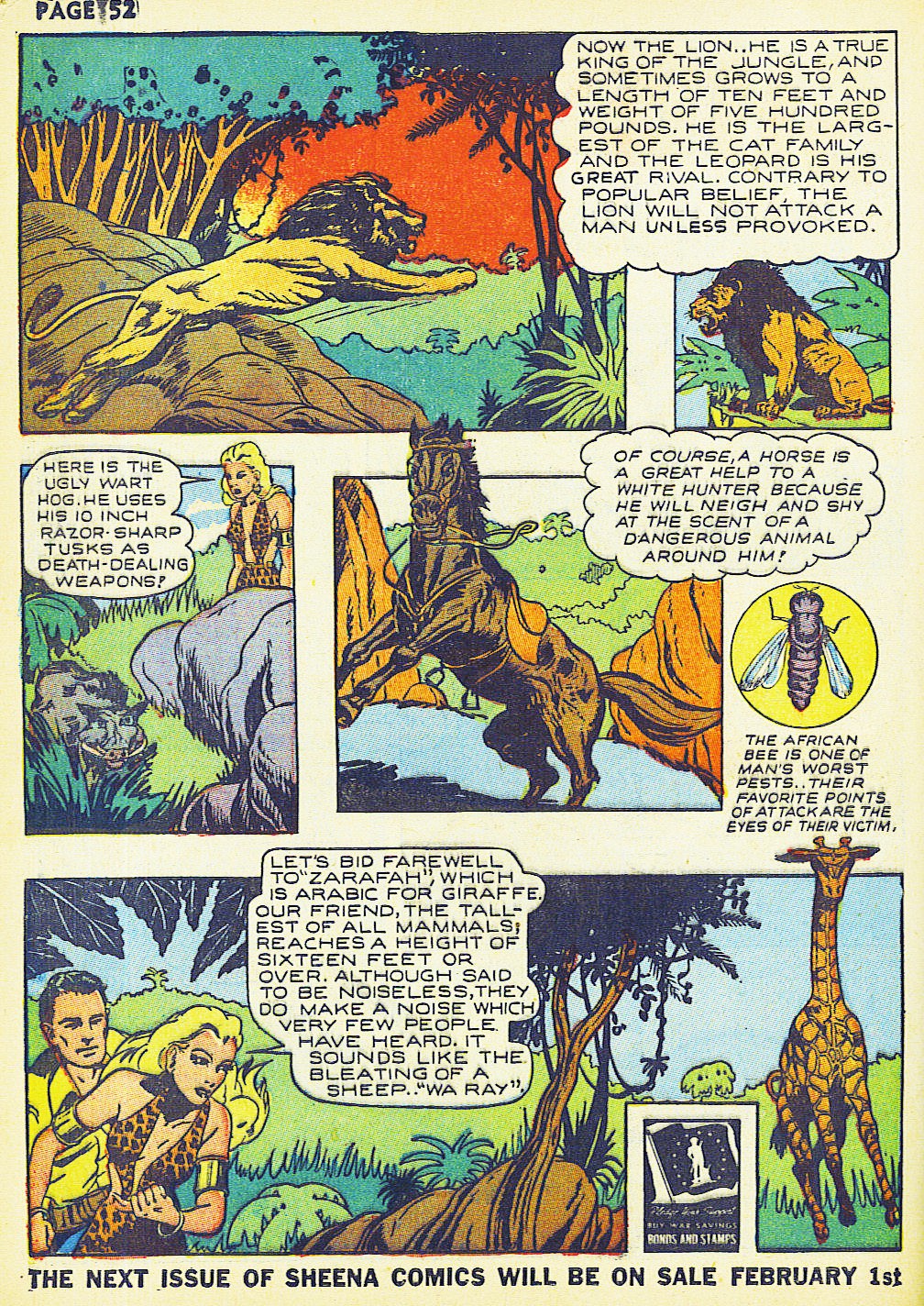 Read online Sheena, Queen of the Jungle (1942) comic -  Issue #2 - 54