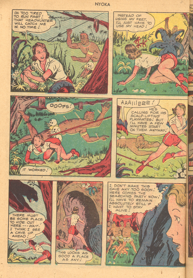 Read online Nyoka the Jungle Girl (1945) comic -  Issue #25 - 16