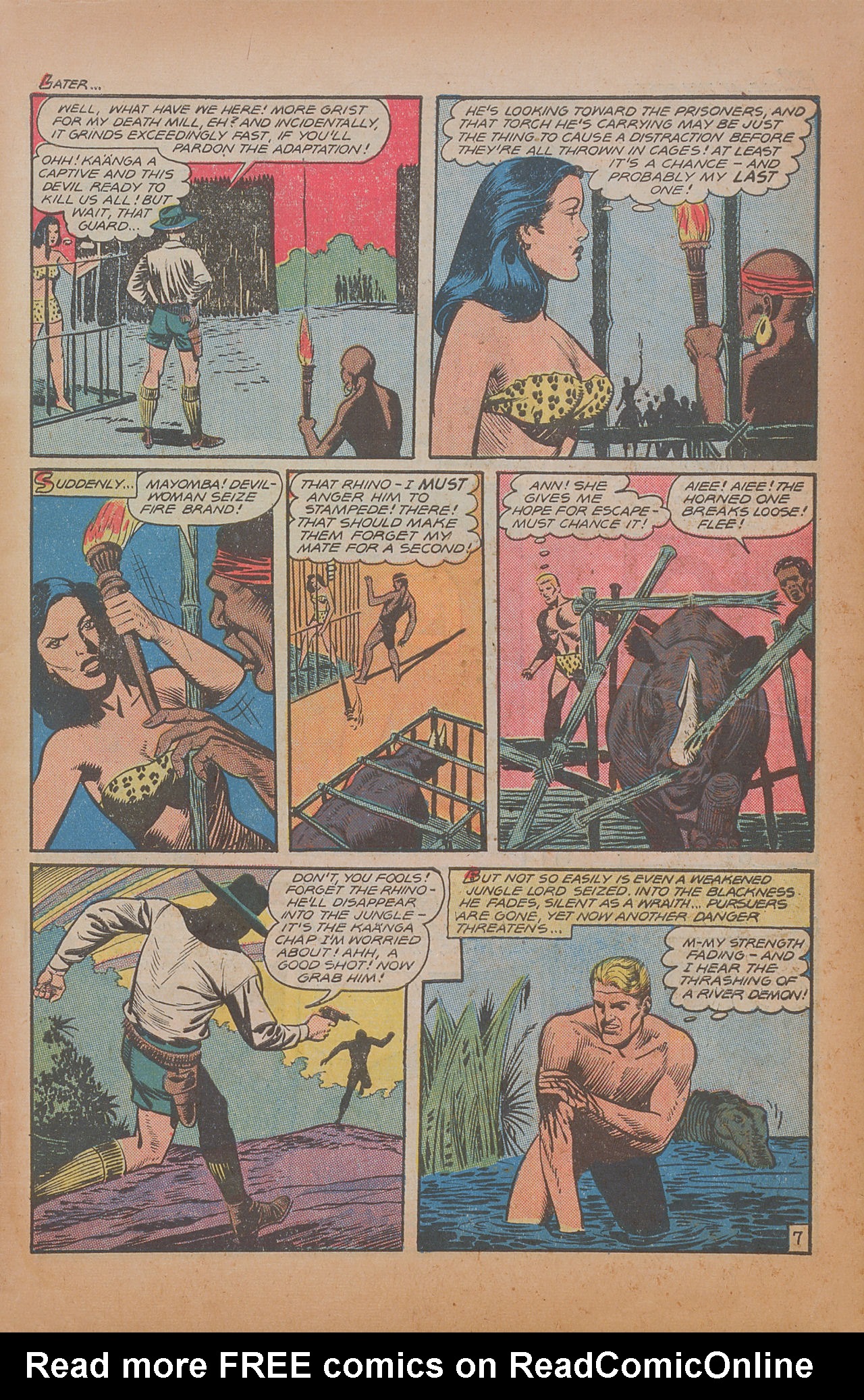Read online Jungle Comics comic -  Issue #98 - 9