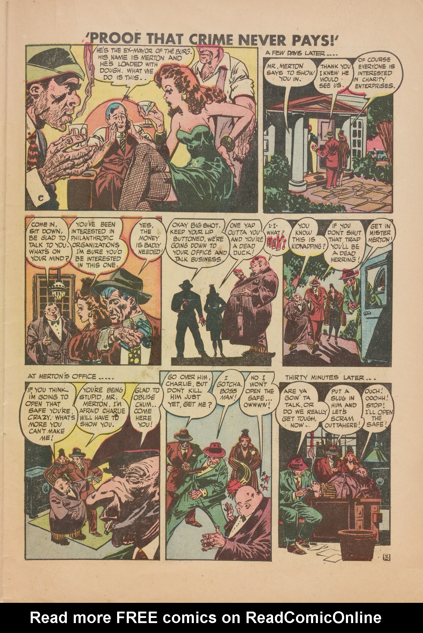 Read online Murder Incorporated (1948) comic -  Issue #3 - 27