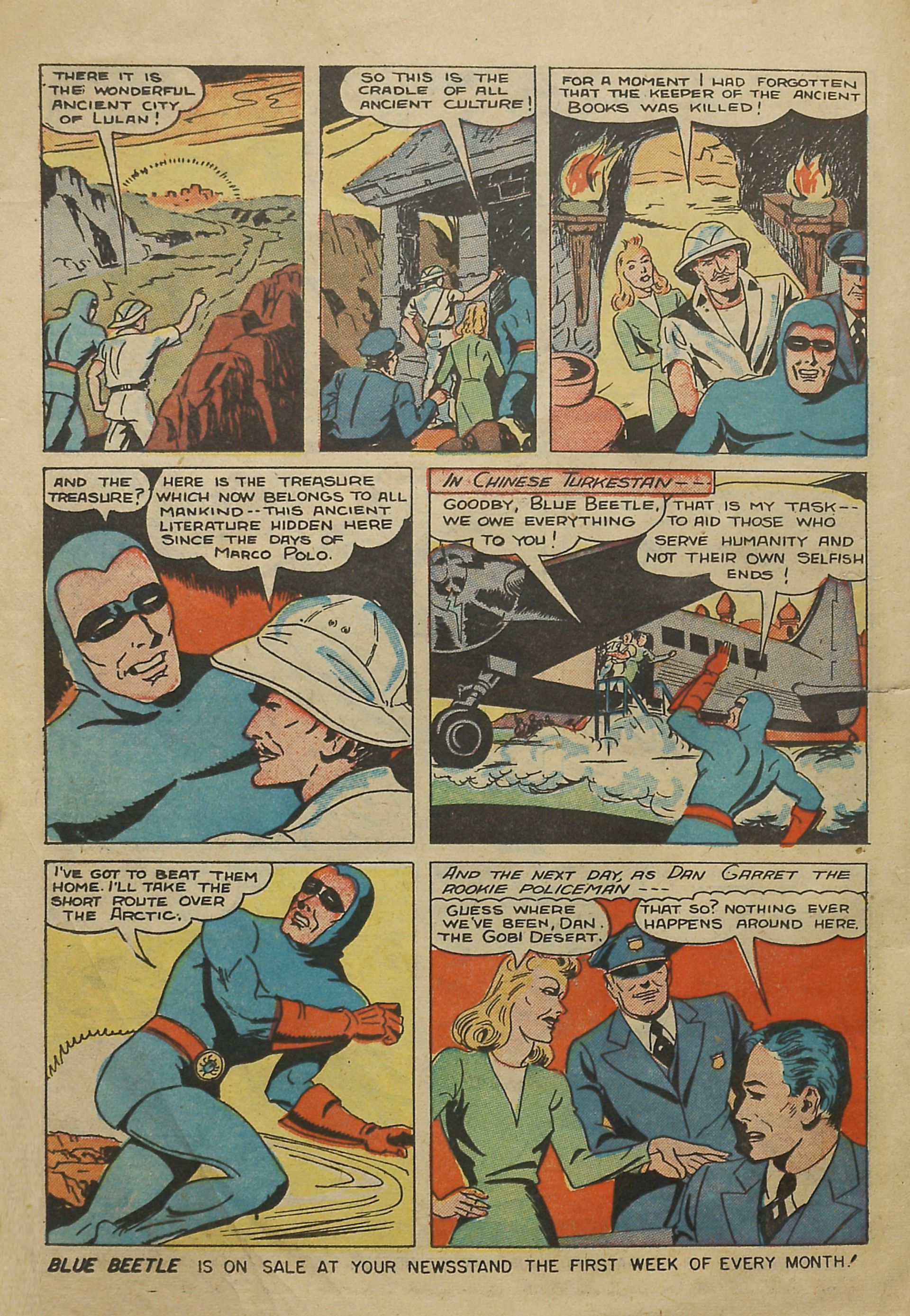 Read online The Blue Beetle comic -  Issue #45 - 26