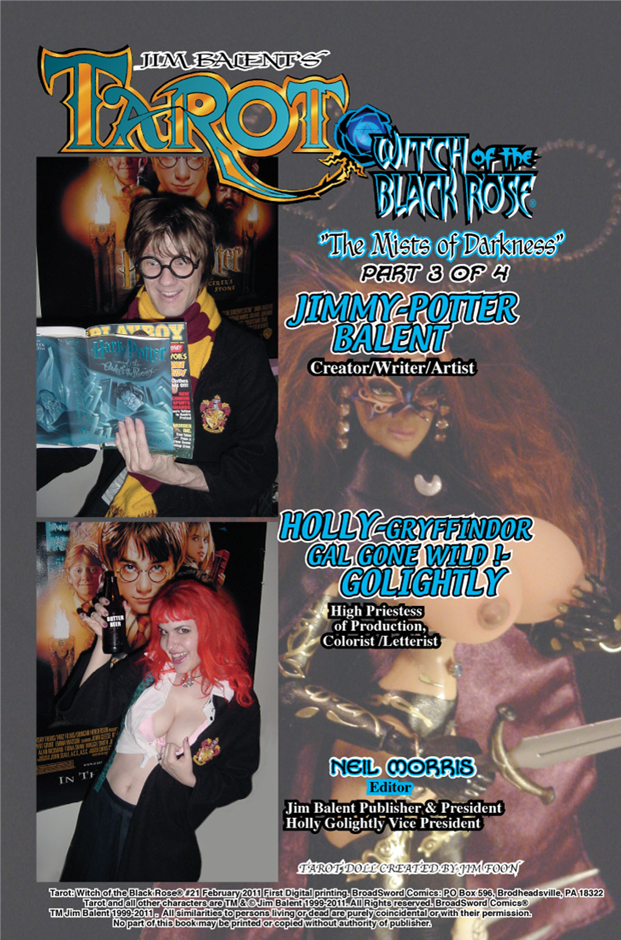 Read online Tarot: Witch of the Black Rose comic -  Issue #21 - 3
