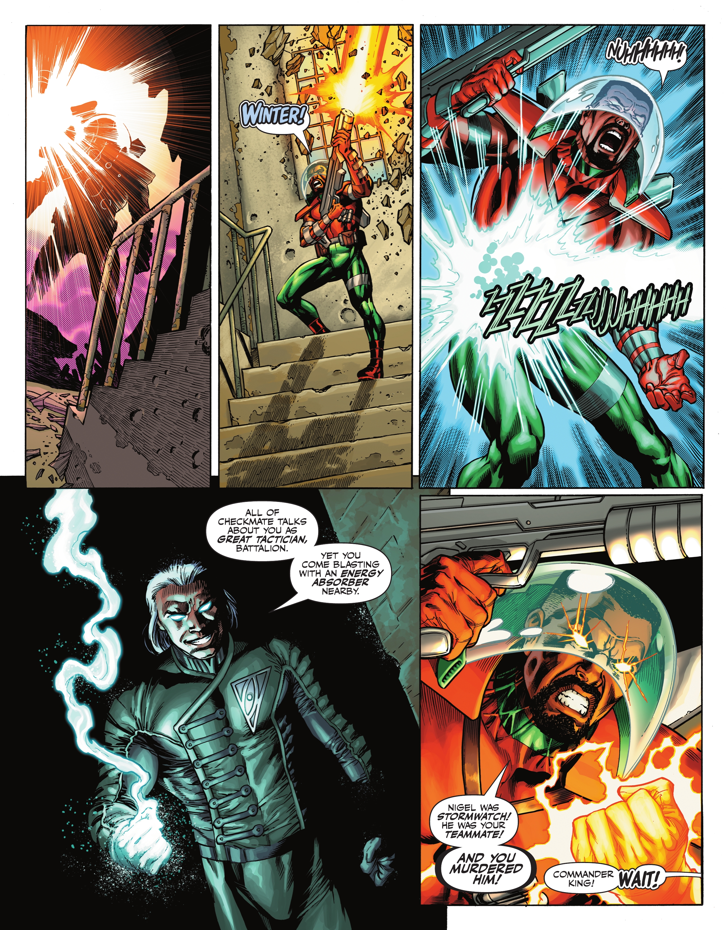 Read online Waller vs. Wildstorm comic -  Issue #1 - 11