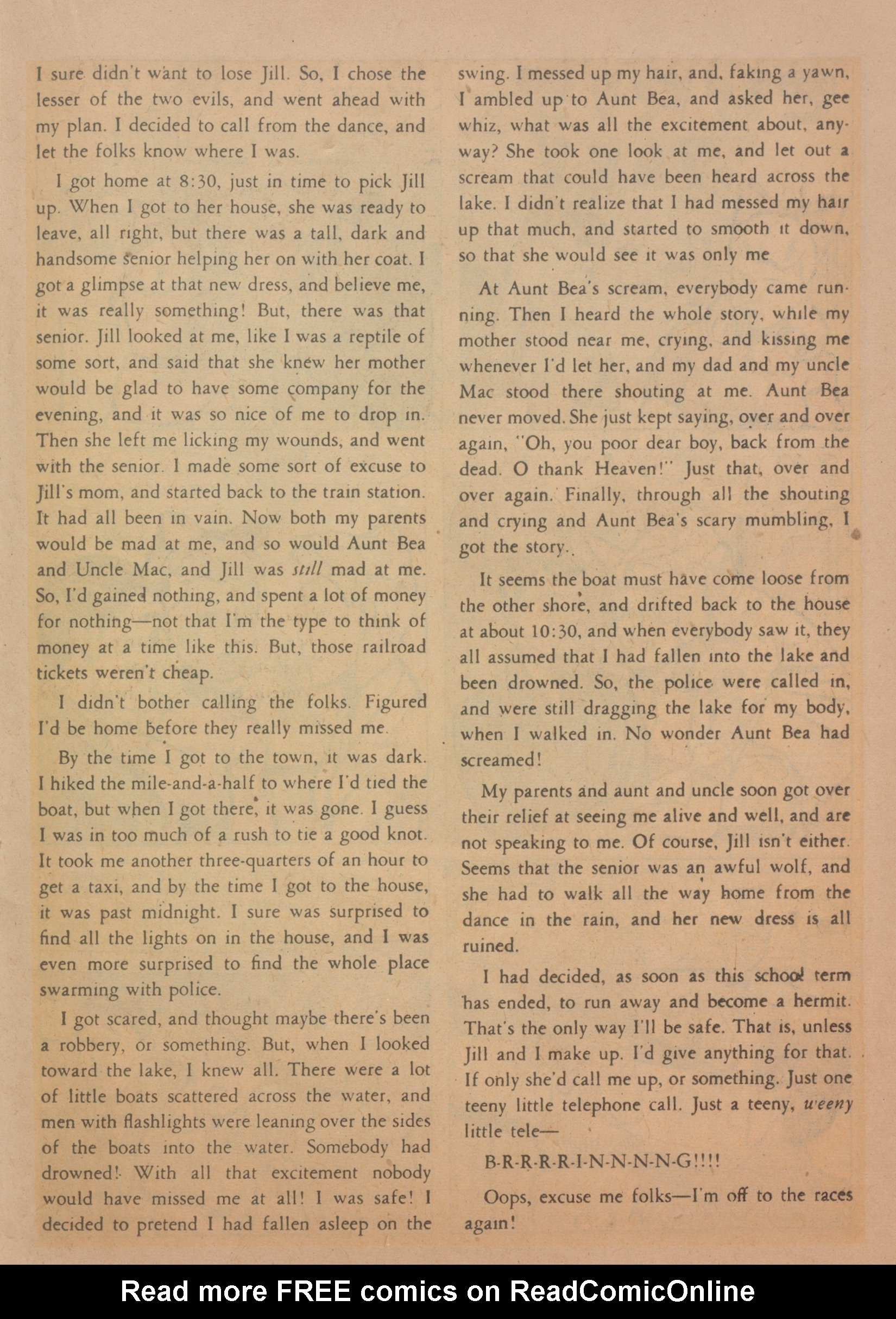 Read online Meet Corliss Archer comic -  Issue #1 - 21