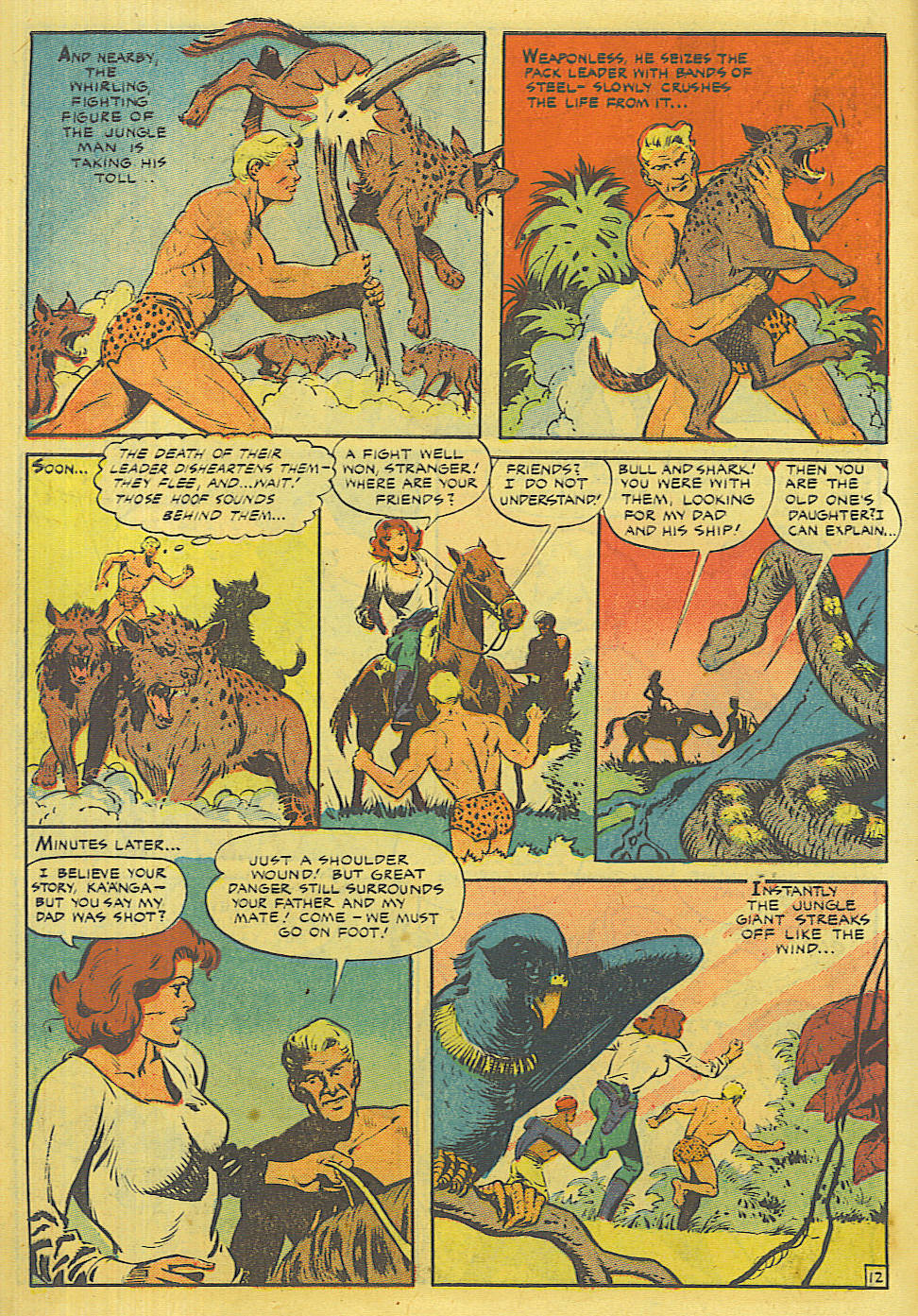 Read online Jungle Comics comic -  Issue #134 - 16