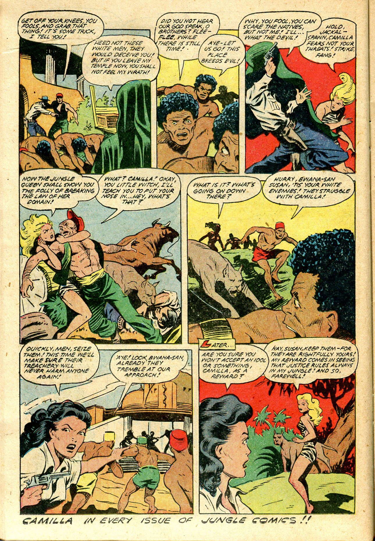 Read online Jungle Comics comic -  Issue #111 - 20
