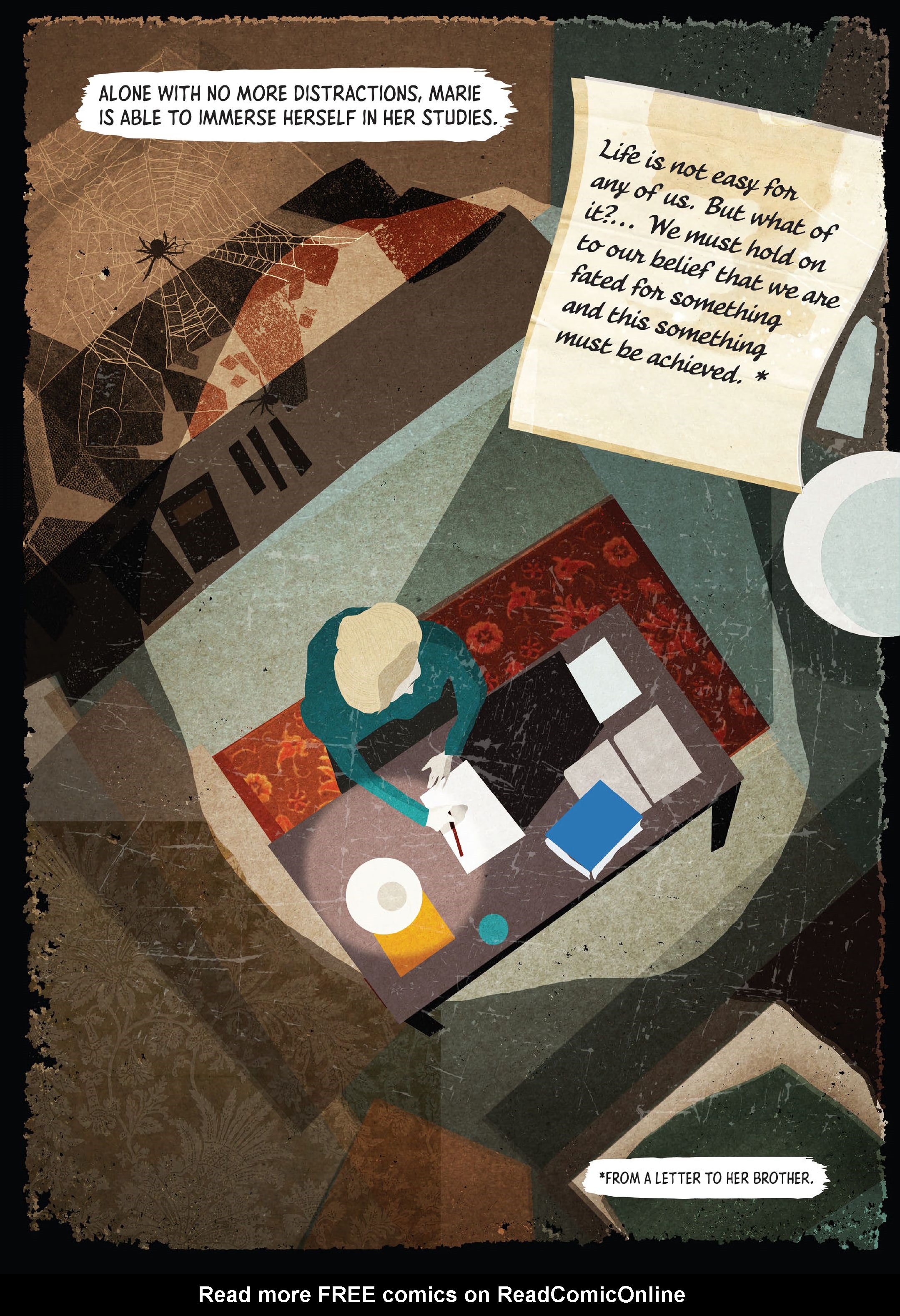 Read online Marie Curie: A Quest For Light comic -  Issue # TPB - 61