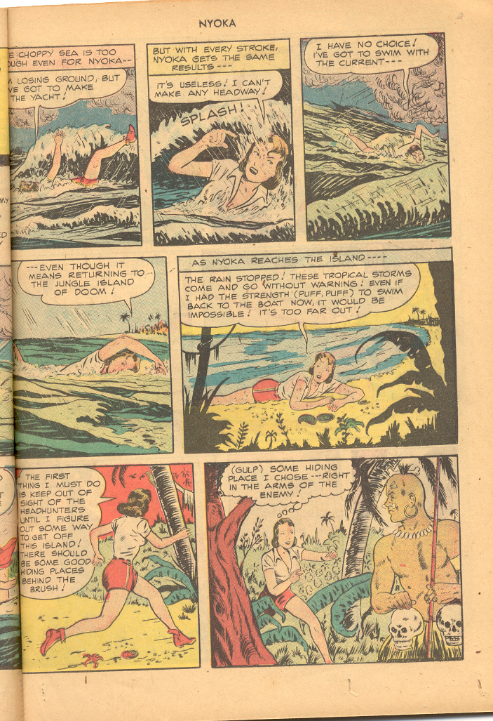 Read online Nyoka the Jungle Girl (1945) comic -  Issue #25 - 15