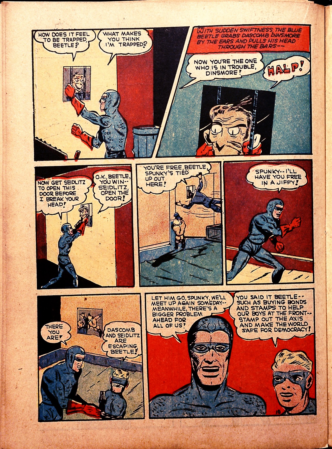 Read online The Blue Beetle comic -  Issue #19 - 42