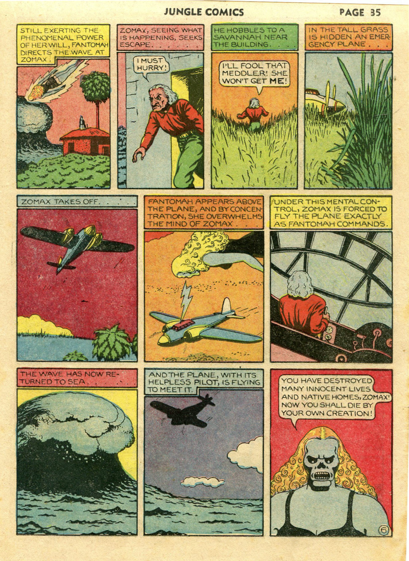 Read online Jungle Comics comic -  Issue #14 - 37