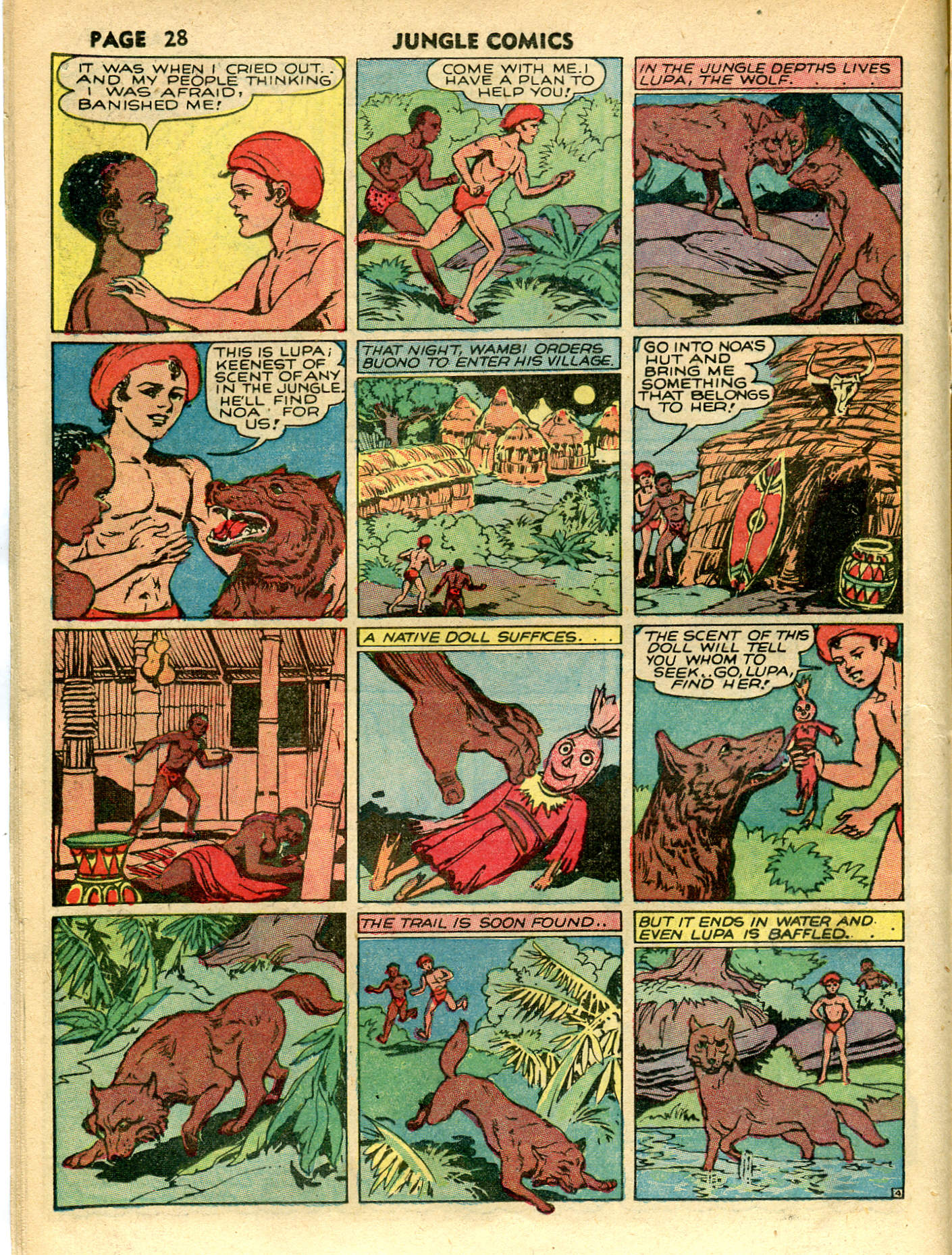 Read online Jungle Comics comic -  Issue #15 - 31