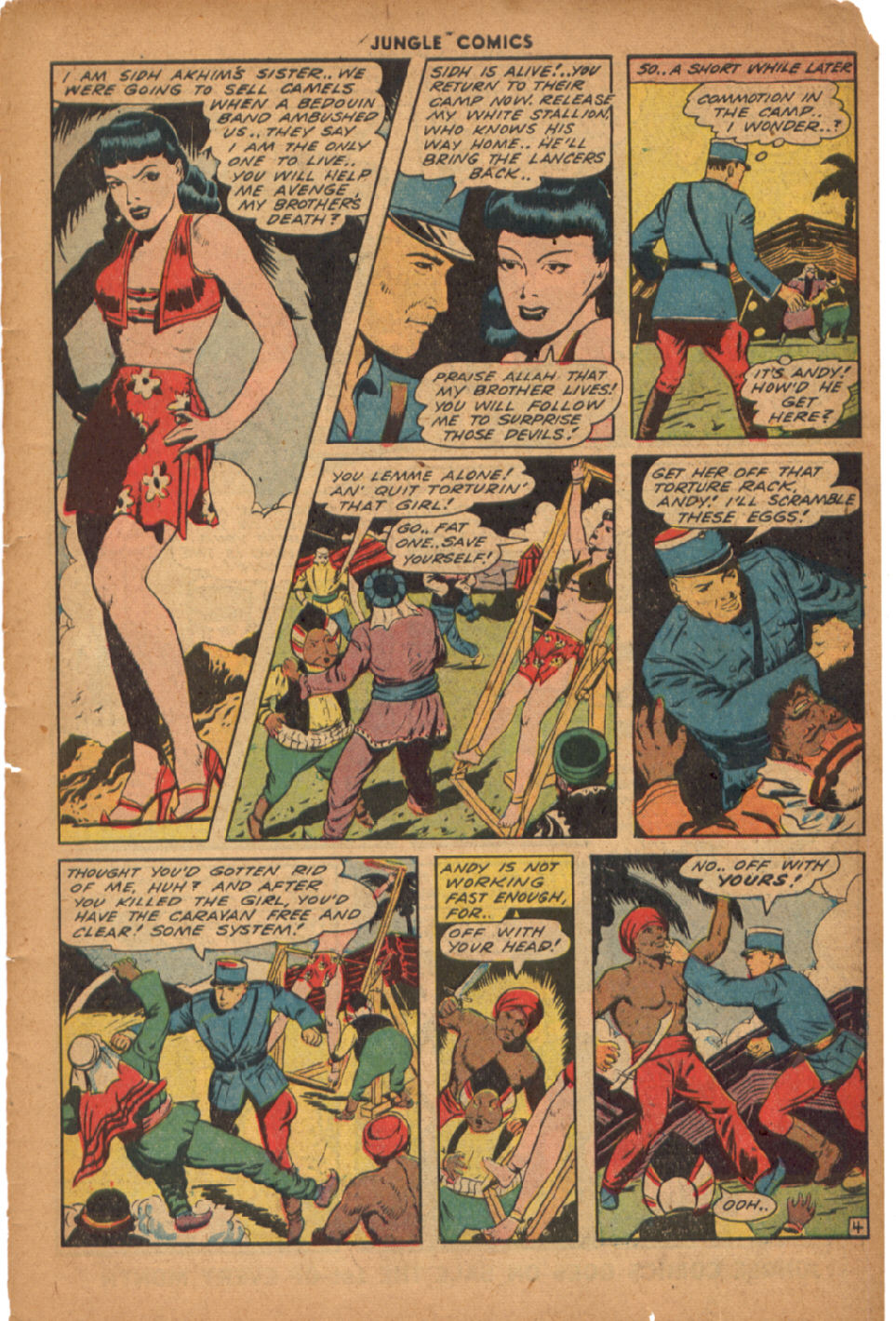 Read online Jungle Comics comic -  Issue #53 - 39