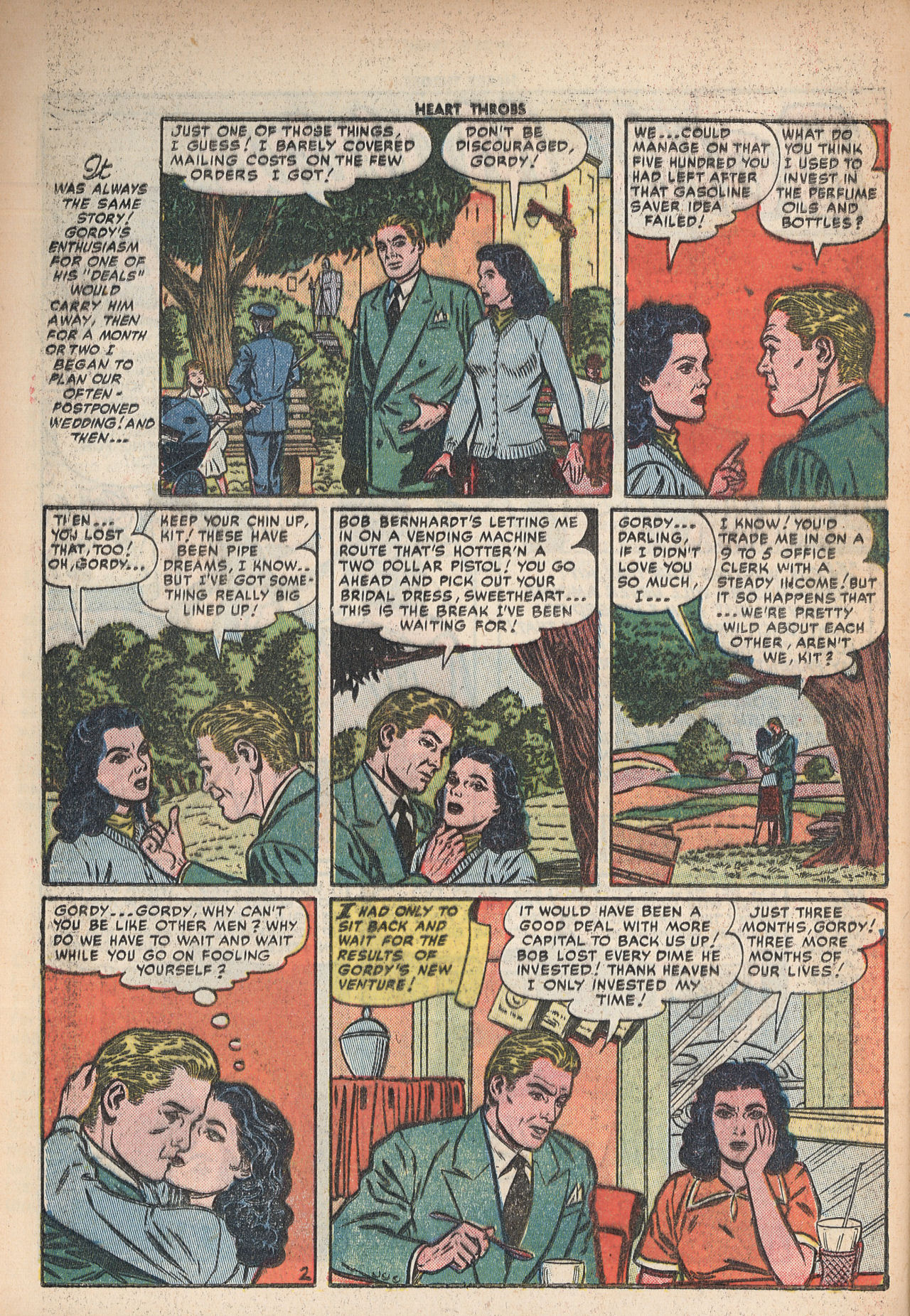 Read online Heart Throbs comic -  Issue #13 - 28