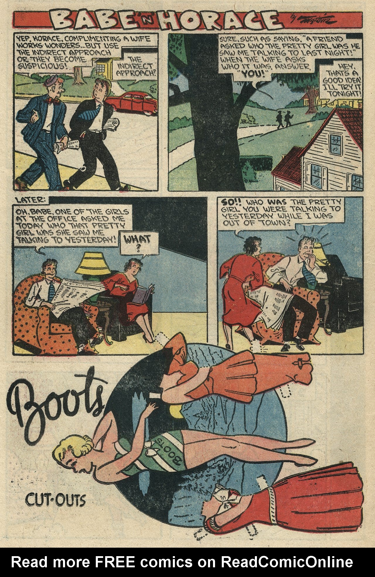 Read online Boots and Her Buddies (1955) comic -  Issue #2 - 26