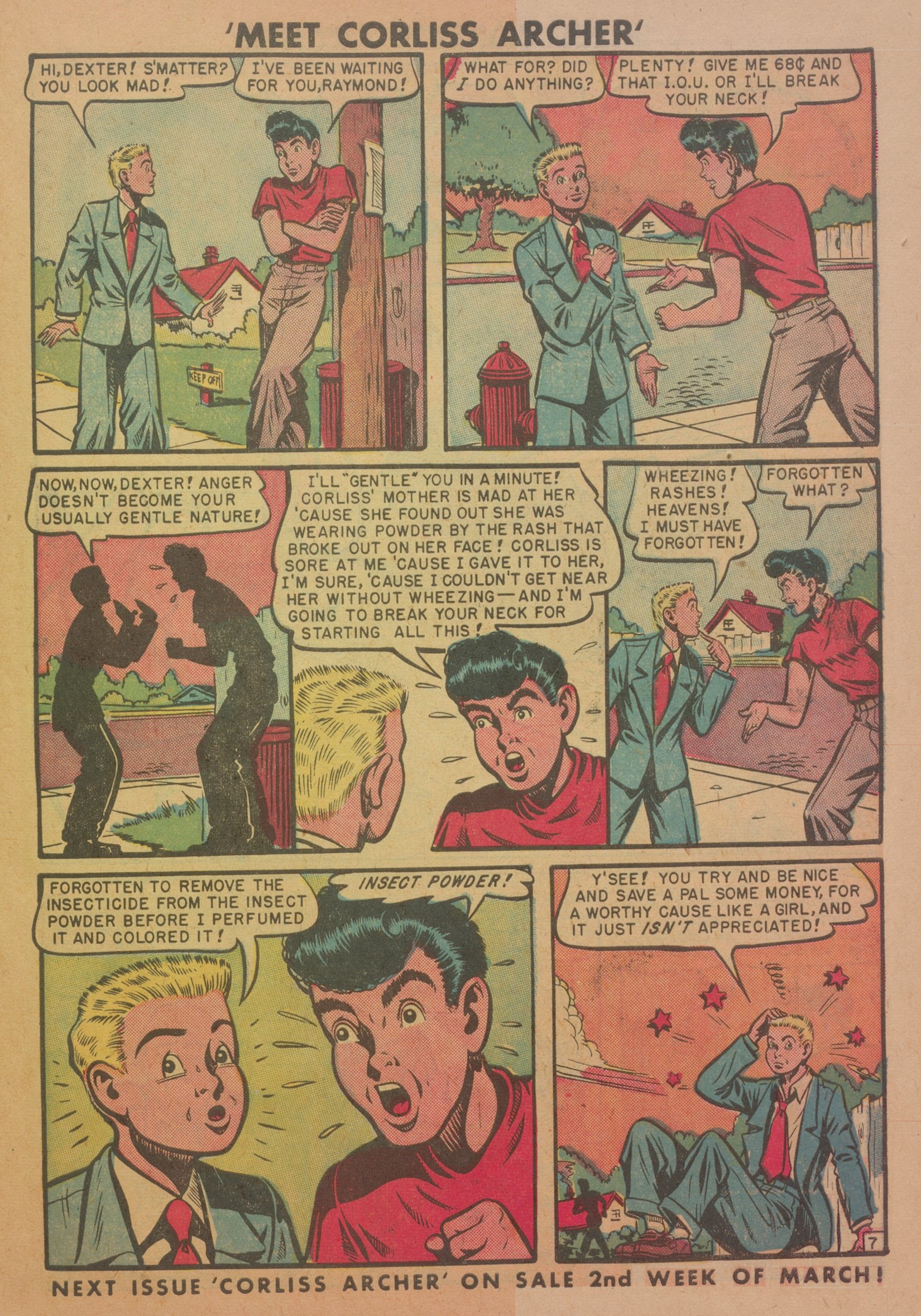 Read online Meet Corliss Archer comic -  Issue #1 - 29