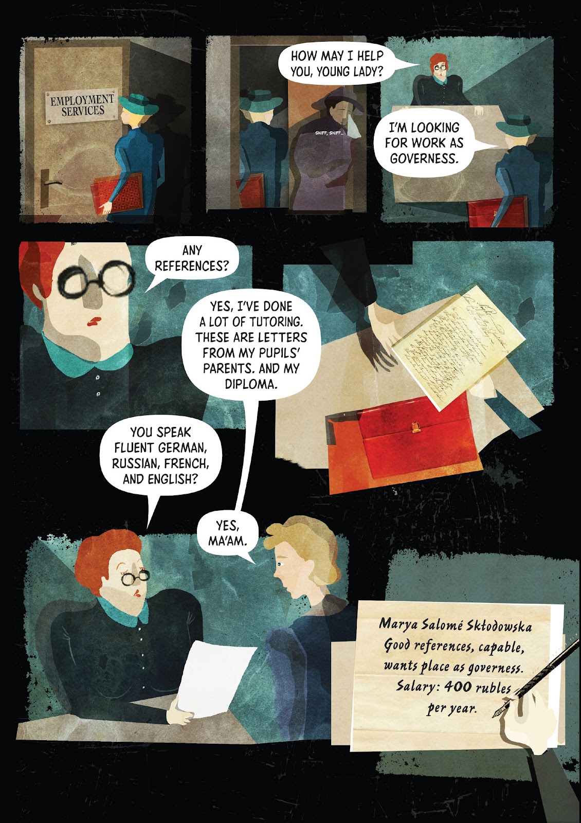 Marie Curie: A Quest For Light issue TPB - Page 34