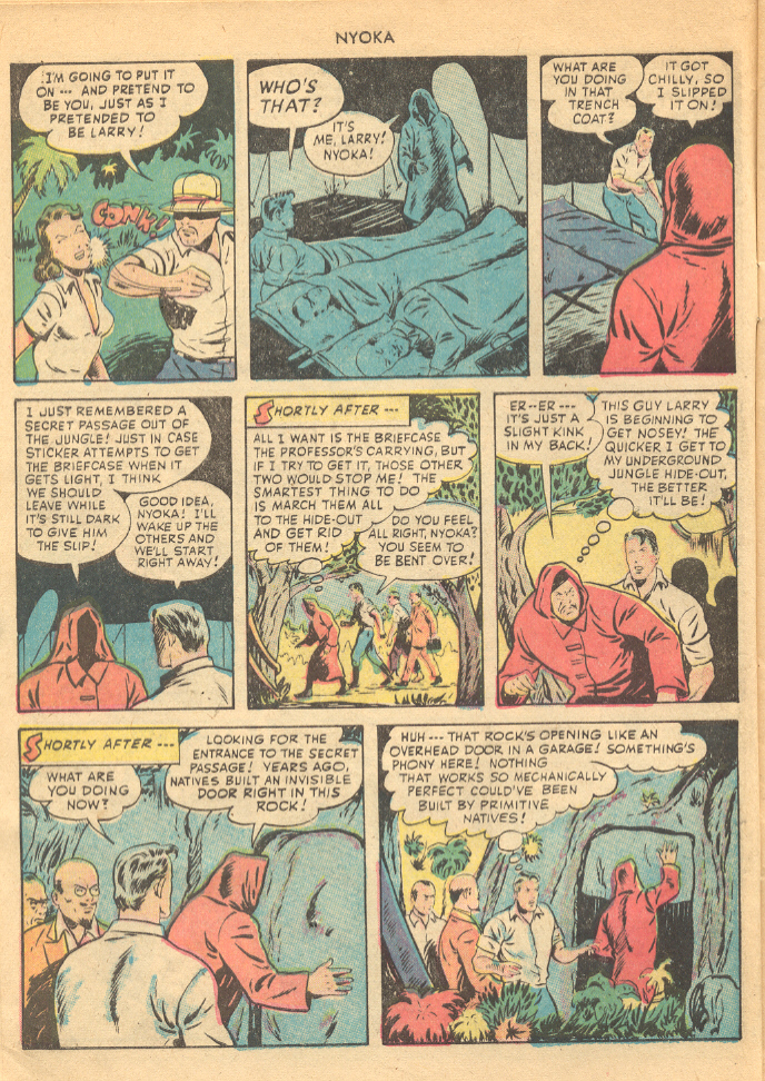 Read online Nyoka the Jungle Girl (1945) comic -  Issue #32 - 8