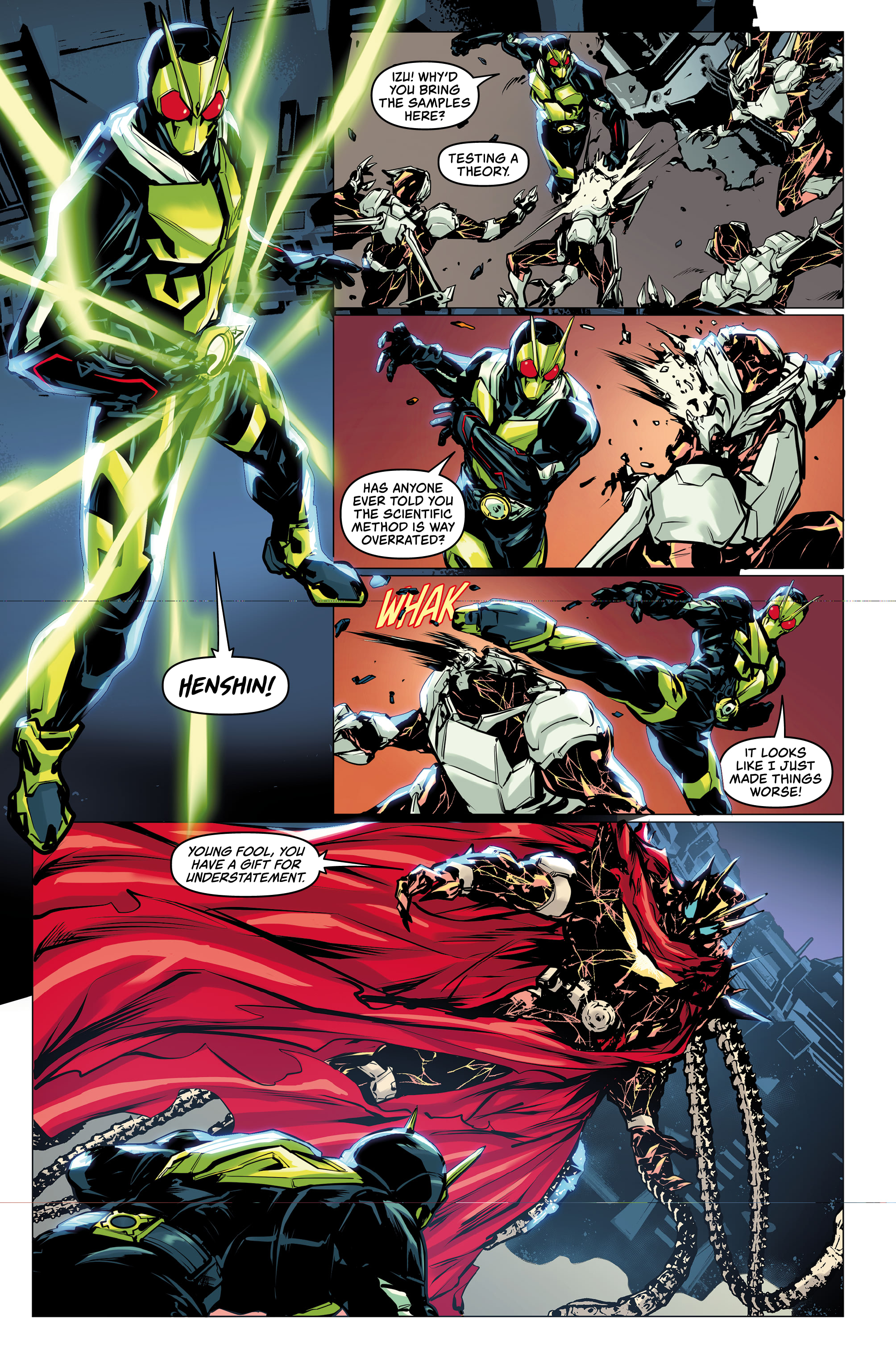 Read online Kamen Rider Zero-One comic -  Issue #3 - 17