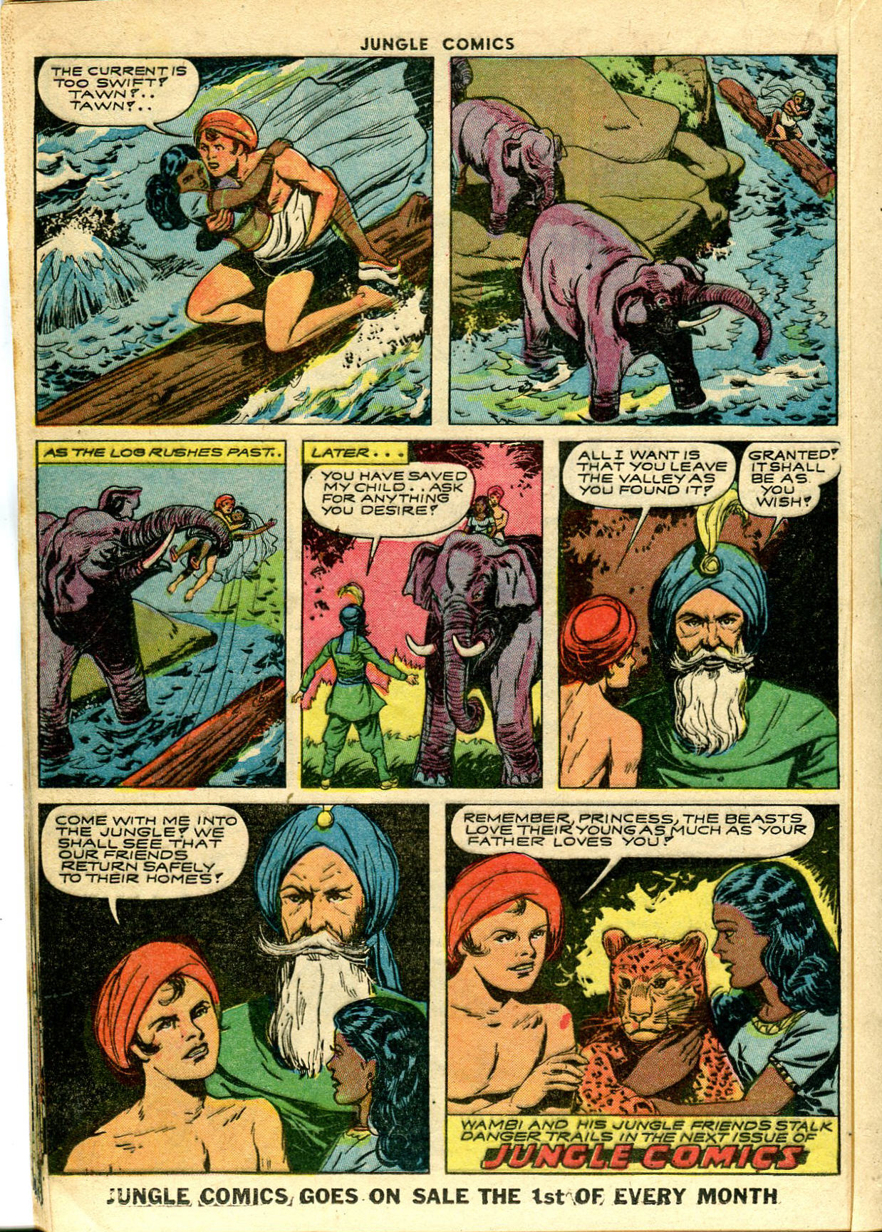 Read online Jungle Comics comic -  Issue #45 - 36