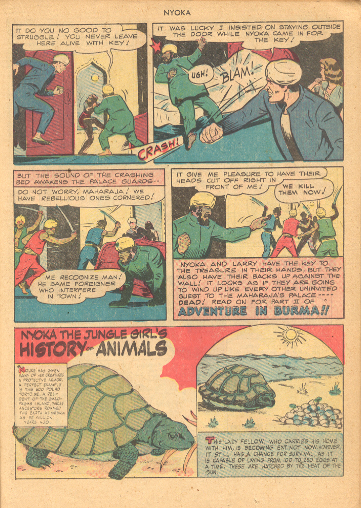 Read online Nyoka the Jungle Girl (1945) comic -  Issue #25 - 31