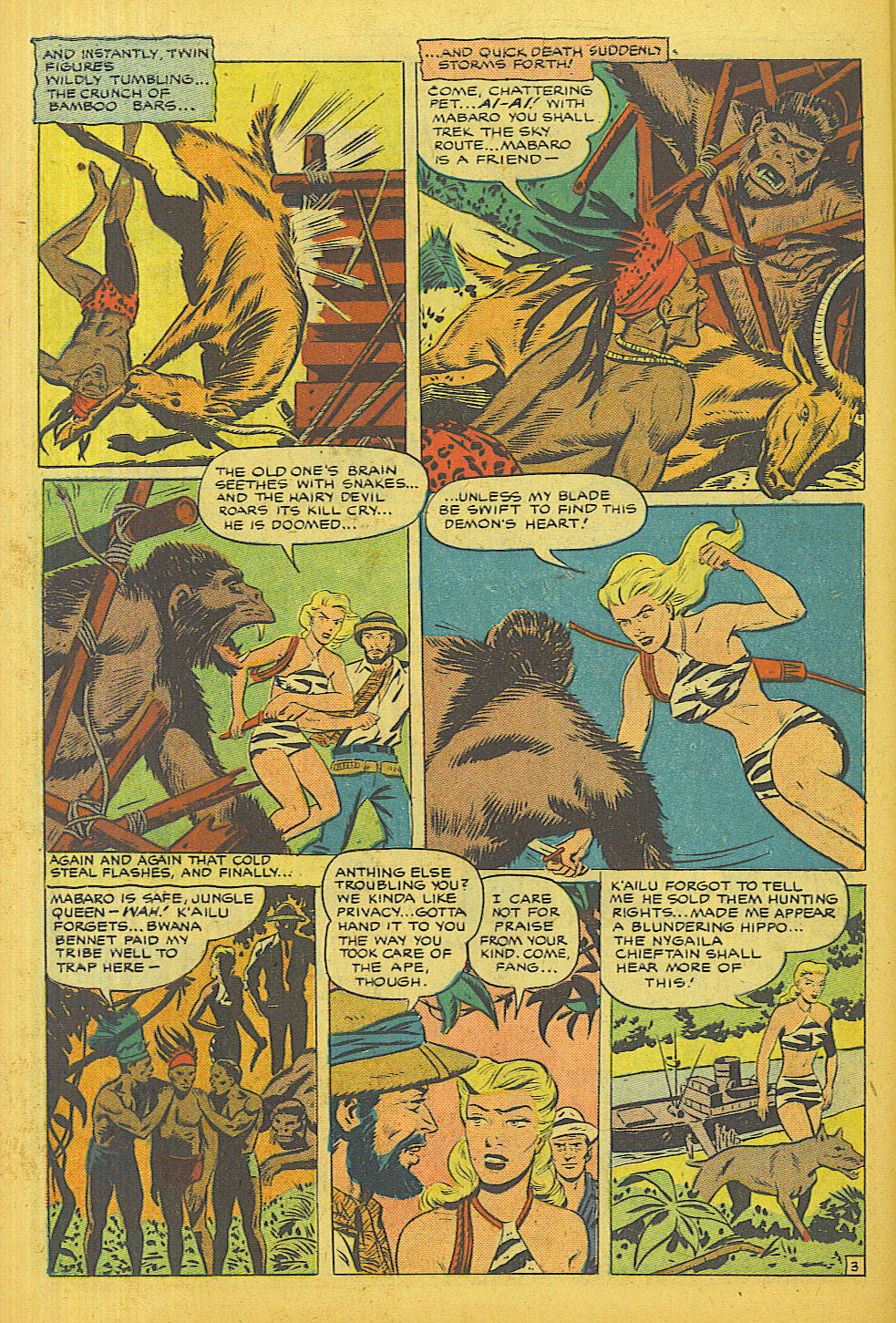 Read online Jungle Comics comic -  Issue #129 - 44