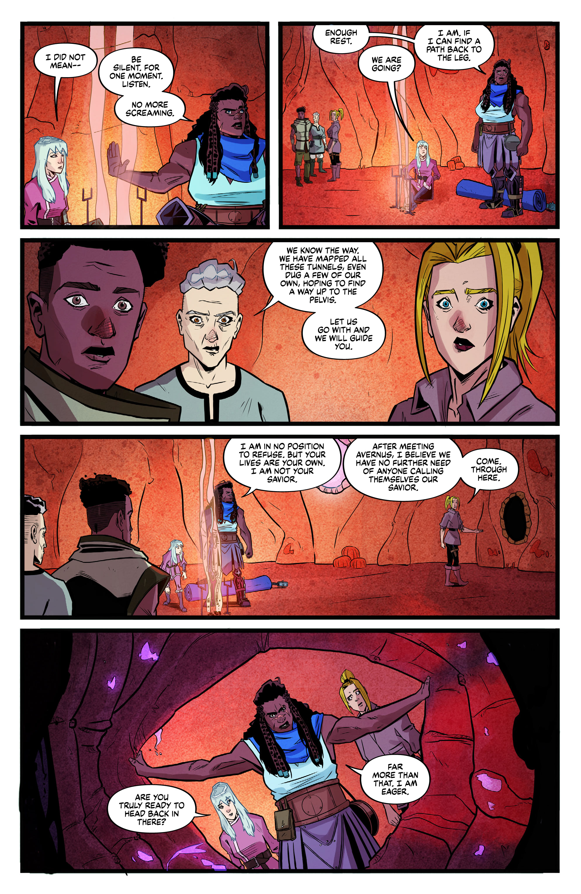 Read online Godfell comic -  Issue #2 - 19
