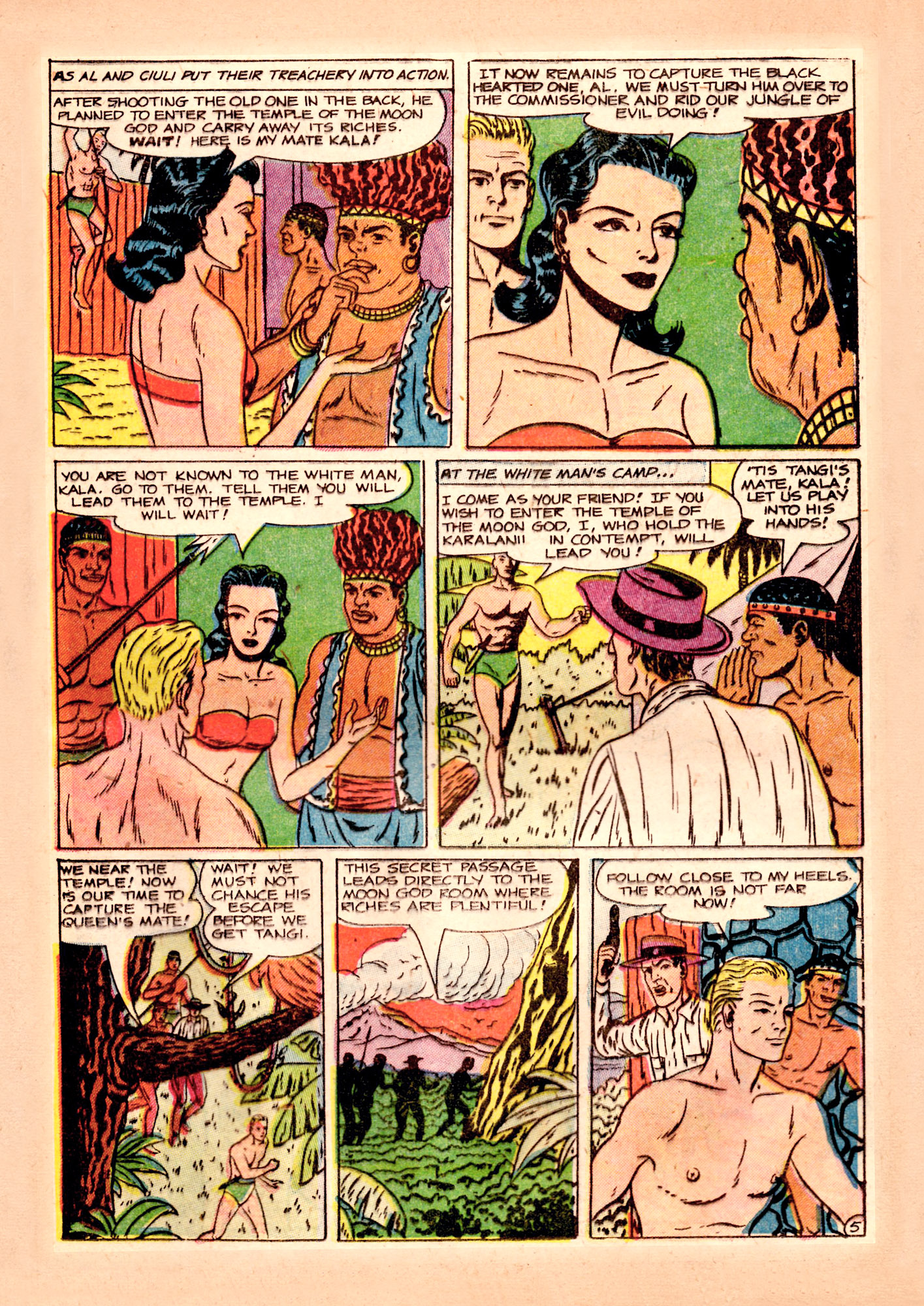 Read online Terrors of the Jungle comic -  Issue #20 - 21