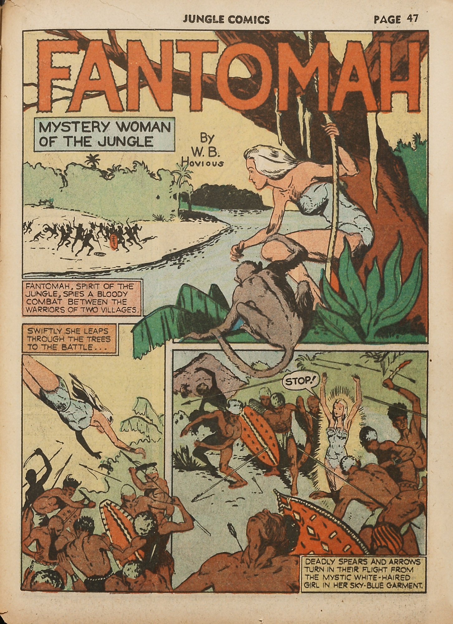 Read online Jungle Comics comic -  Issue #18 - 49