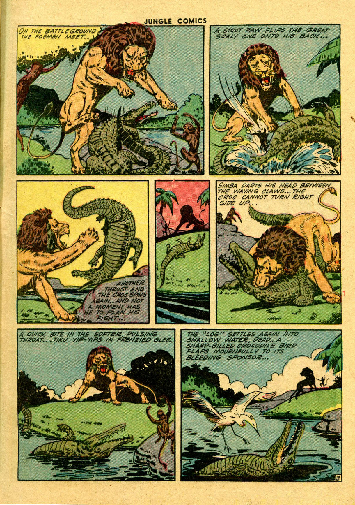 Read online Jungle Comics comic -  Issue #46 - 17