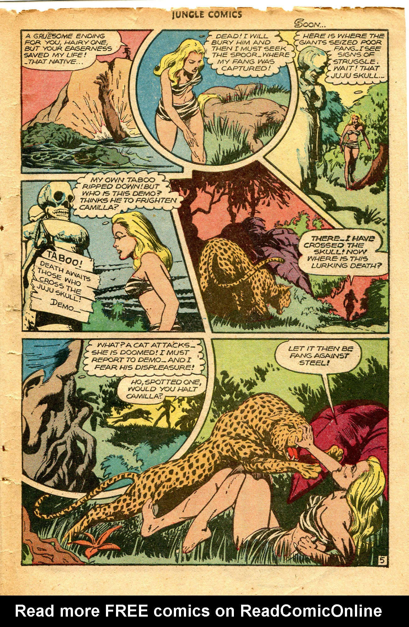 Read online Jungle Comics comic -  Issue #87 - 47