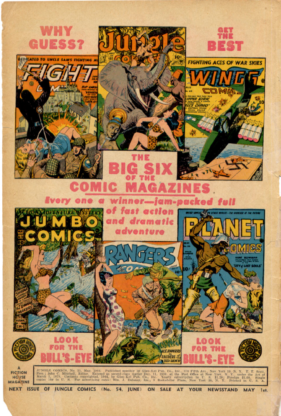 Read online Jungle Comics comic -  Issue #53 - 2