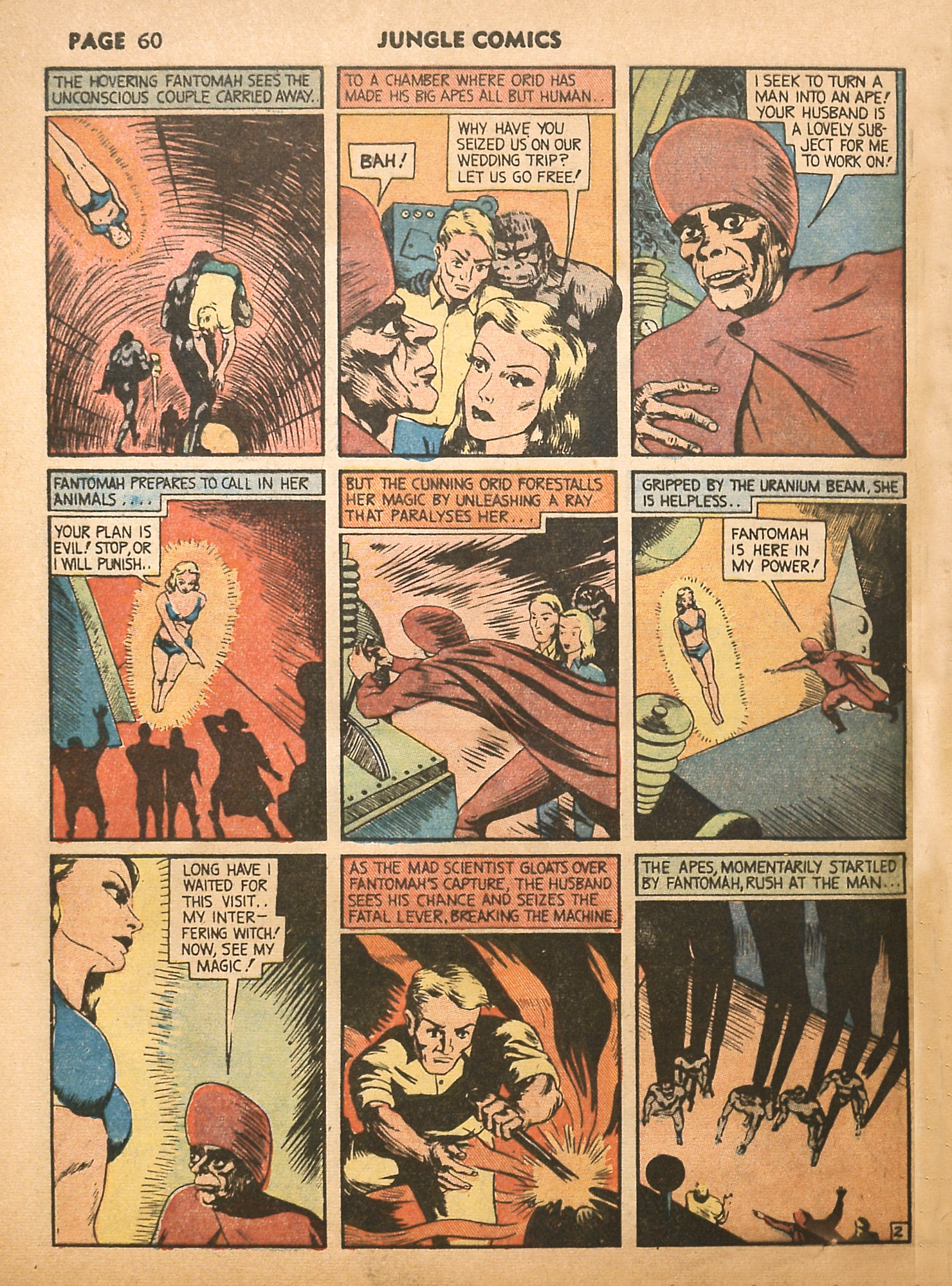 Read online Jungle Comics comic -  Issue #16 - 62