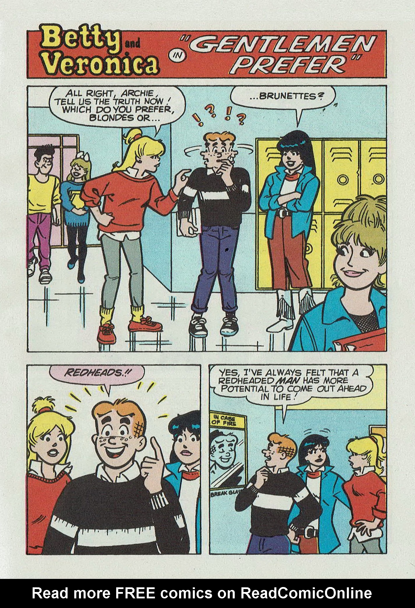 Read online Betty and Veronica Digest Magazine comic -  Issue #59 - 91