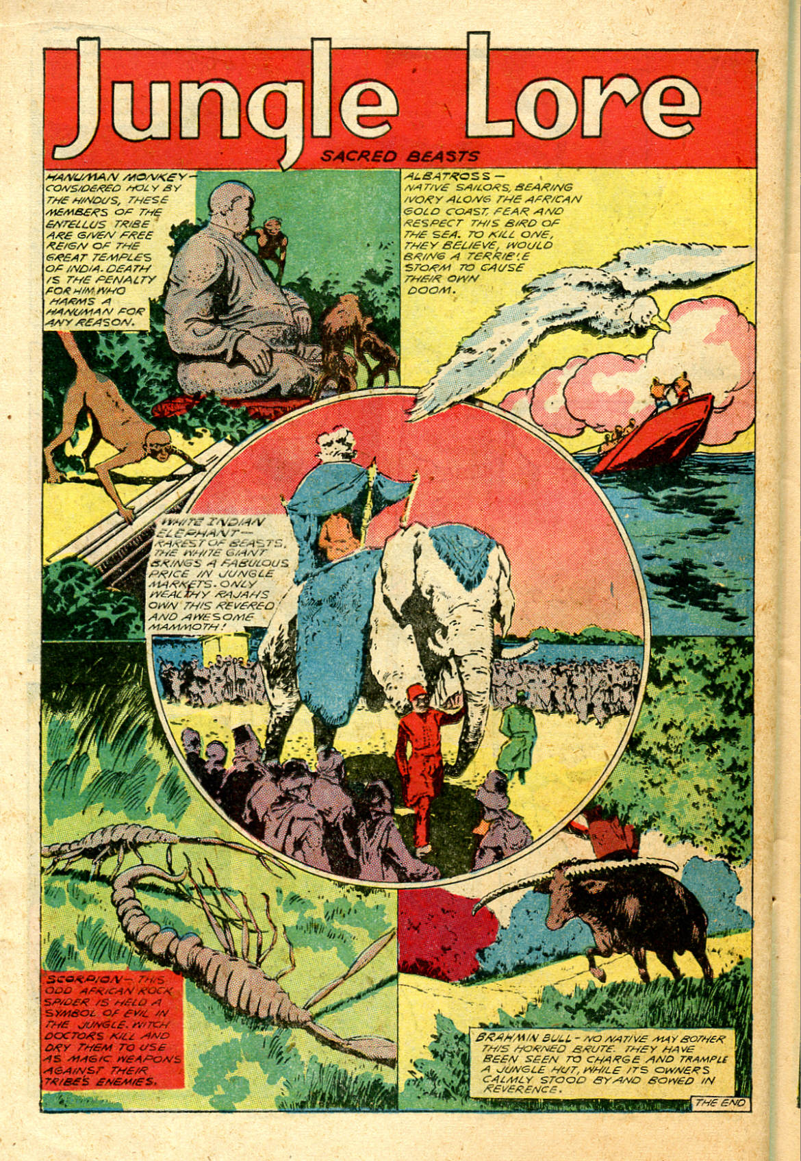 Read online Jungle Comics comic -  Issue #111 - 36