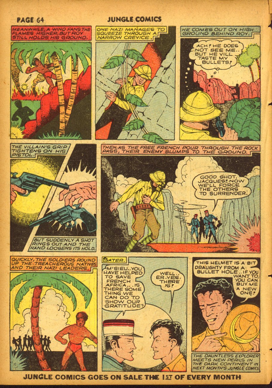 Read online Jungle Comics comic -  Issue #20 - 66