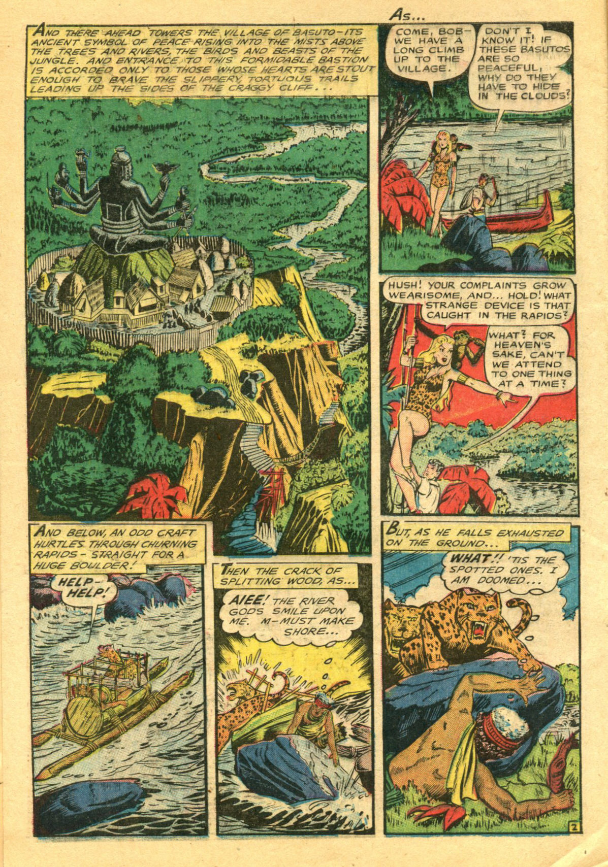 Read online Sheena, Queen of the Jungle (1942) comic -  Issue #6 - 4