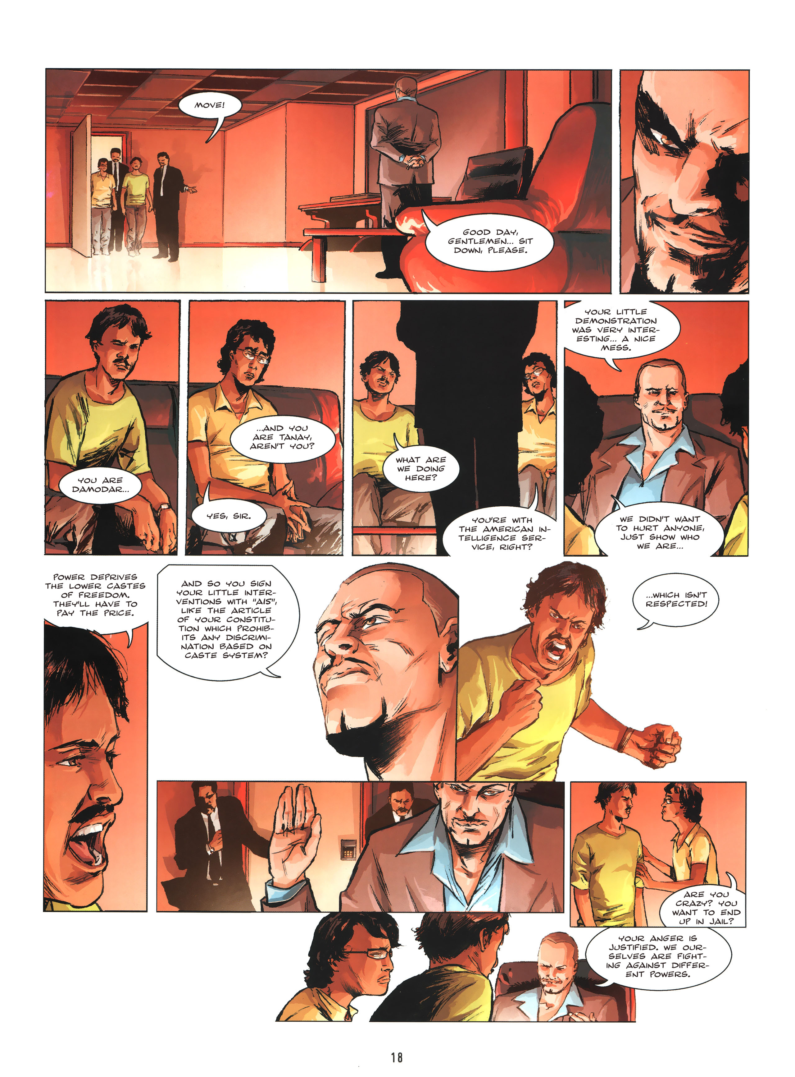 Read online Firewall comic -  Issue #1 - 19