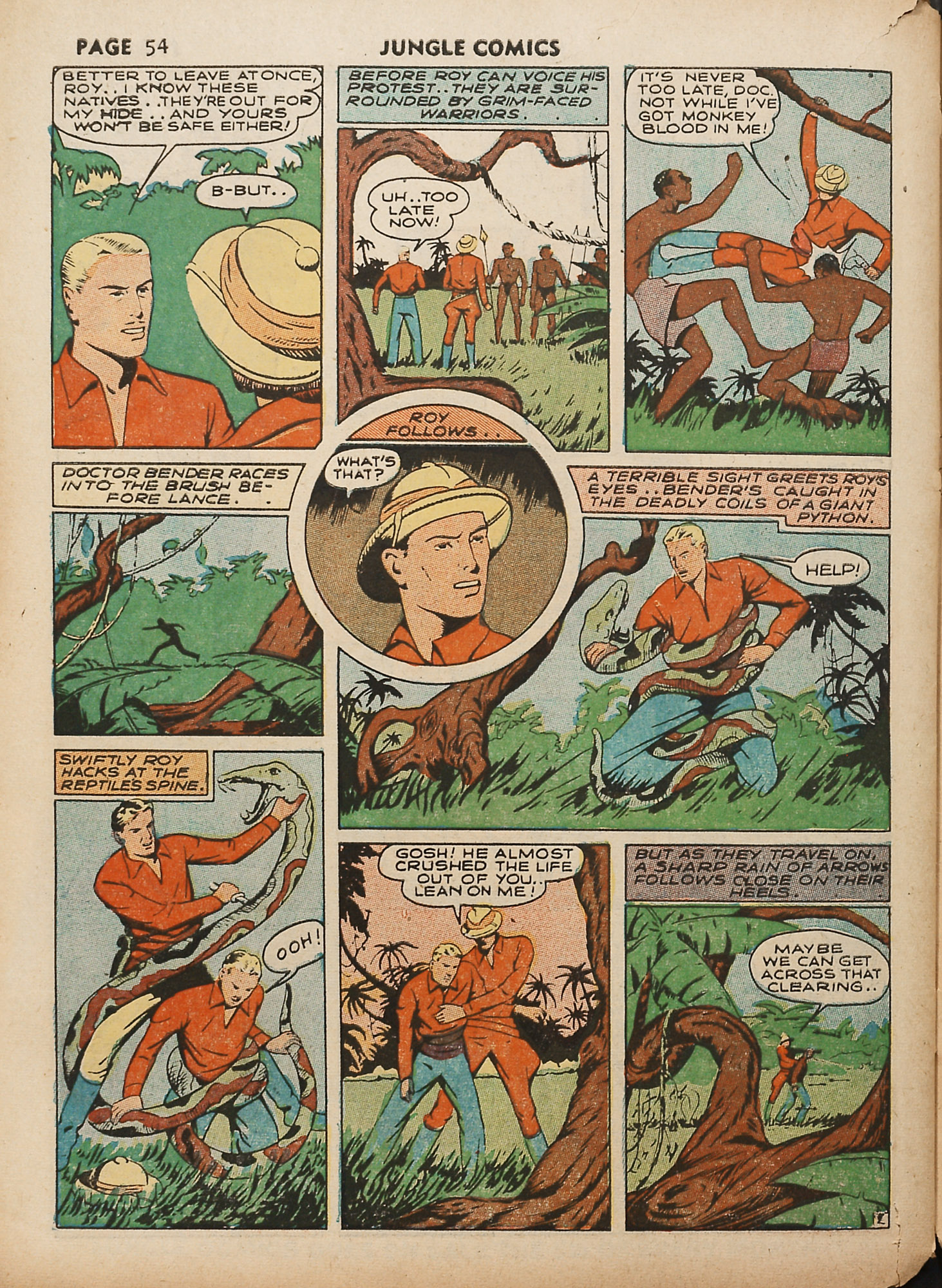 Read online Jungle Comics comic -  Issue #18 - 56