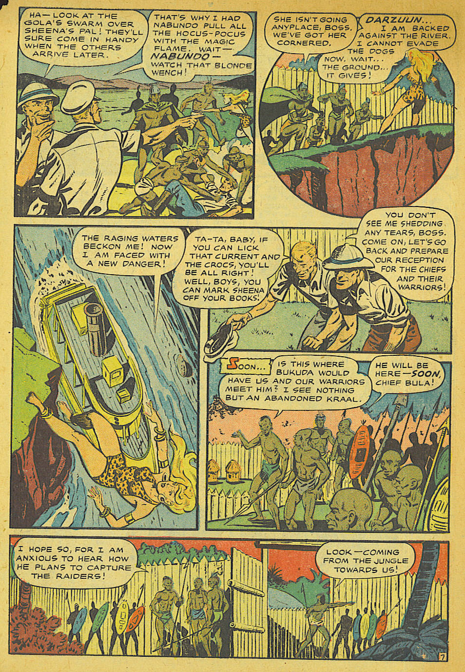 Read online Sheena, Queen of the Jungle (1942) comic -  Issue #10 - 30
