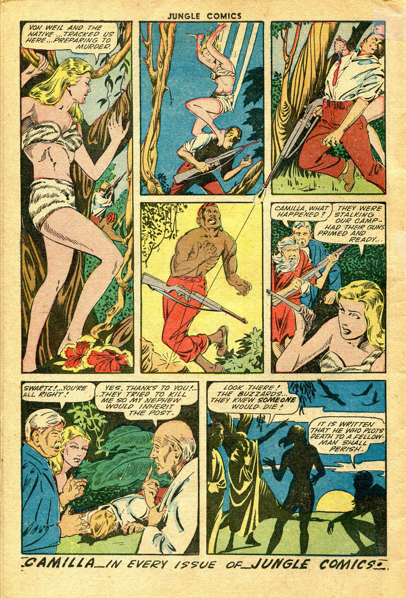 Read online Jungle Comics comic -  Issue #59 - 51