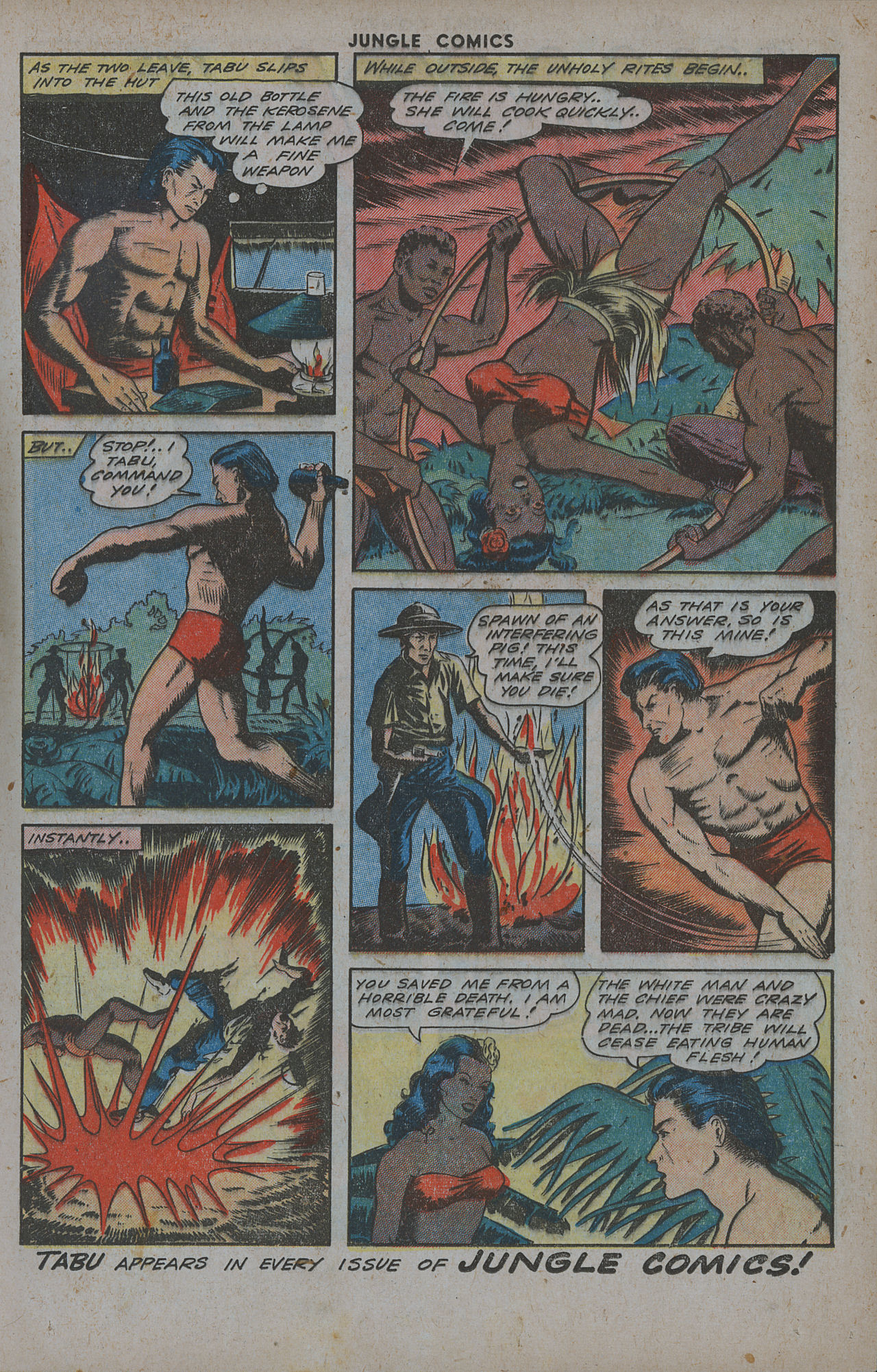 Read online Jungle Comics comic -  Issue #56 - 25