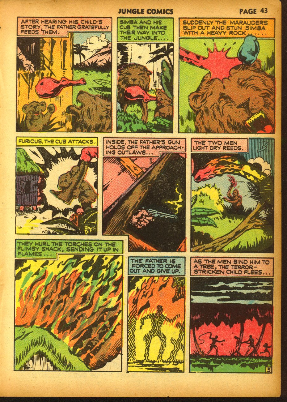 Read online Jungle Comics comic -  Issue #19 - 45